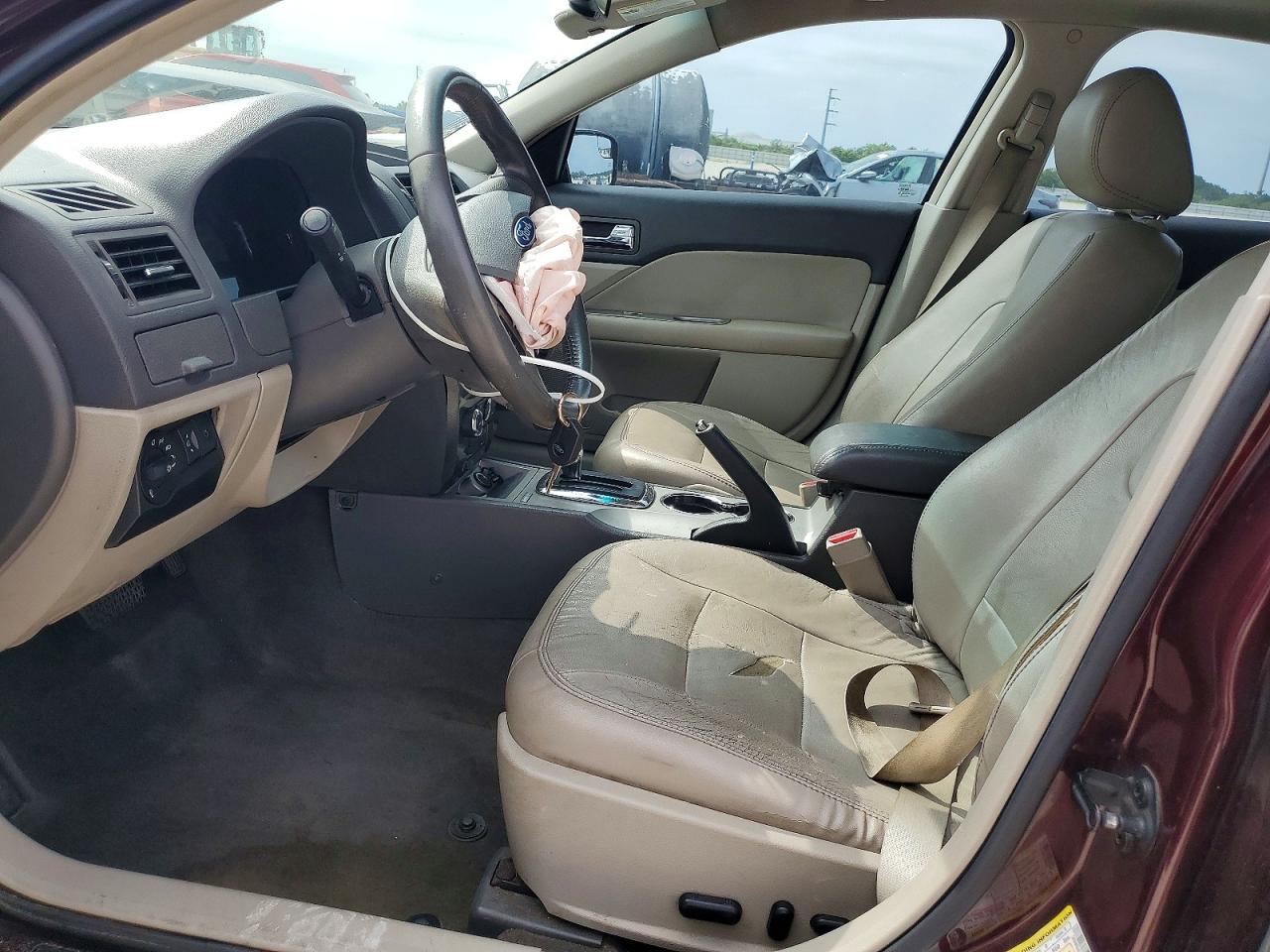 2011 Ford Fusion Sel Maroon vin: 3FAHP0JG3BR305740