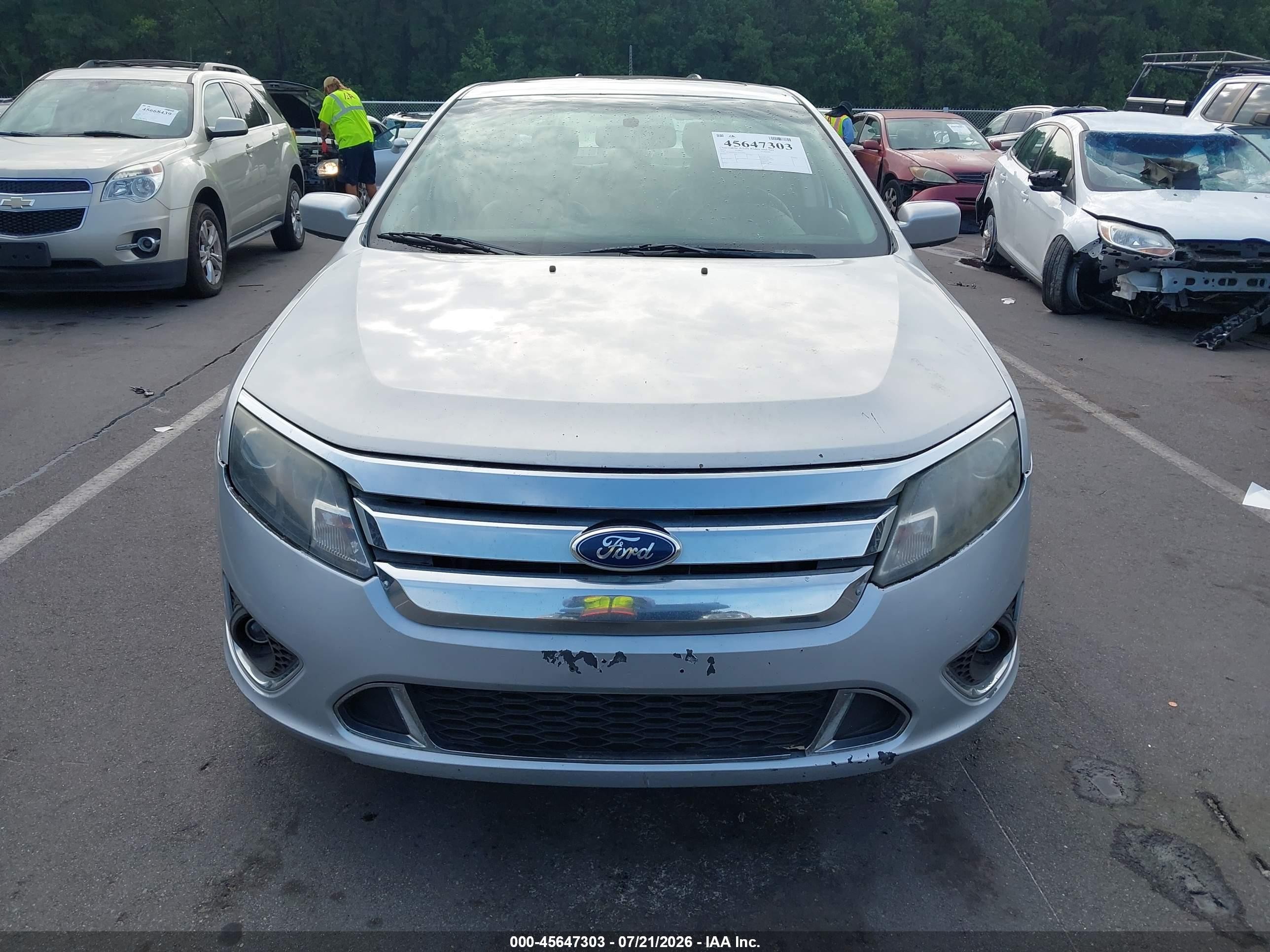 2012 Ford Fusion Sel Silver vin: 3FAHP0JG3CR221256