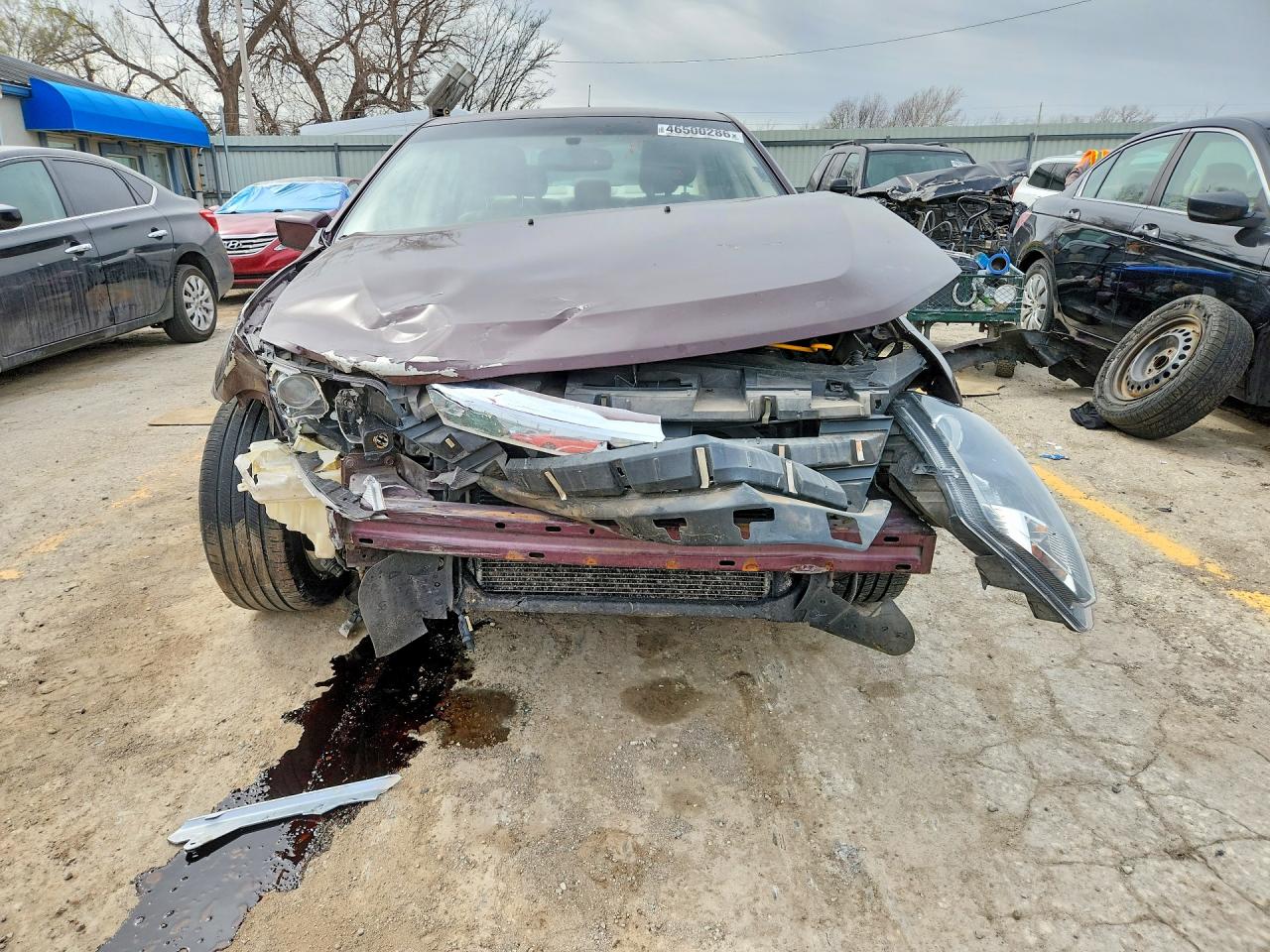 2012 Ford Fusion Sel Burgundy vin: 3FAHP0JG3CR224867
