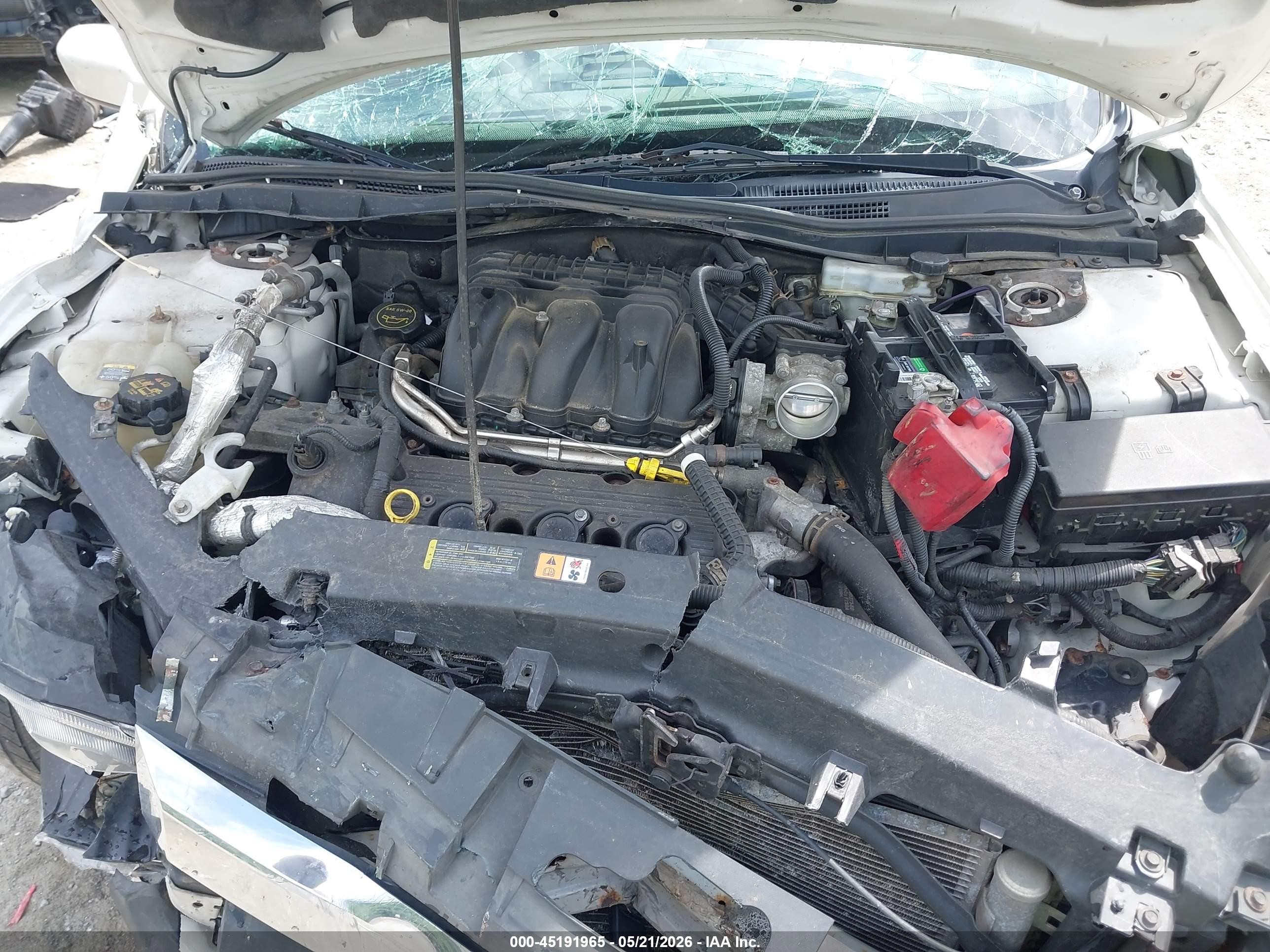 2012 Ford Fusion Sel White vin: 3FAHP0JG3CR293106
