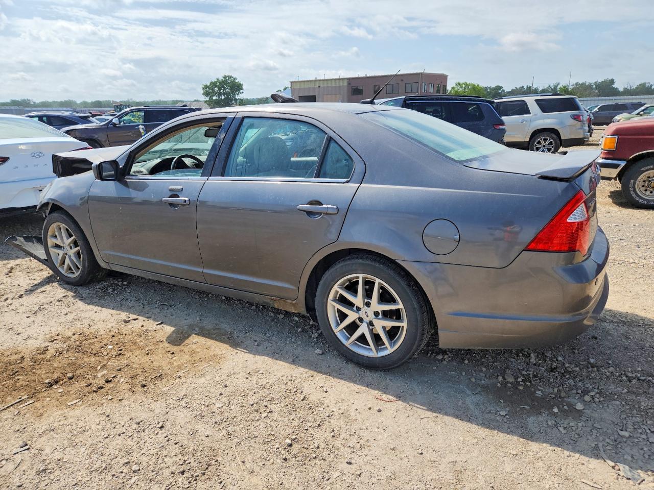 2012 Ford Fusion Sel Gray vin: 3FAHP0JG3CR310129