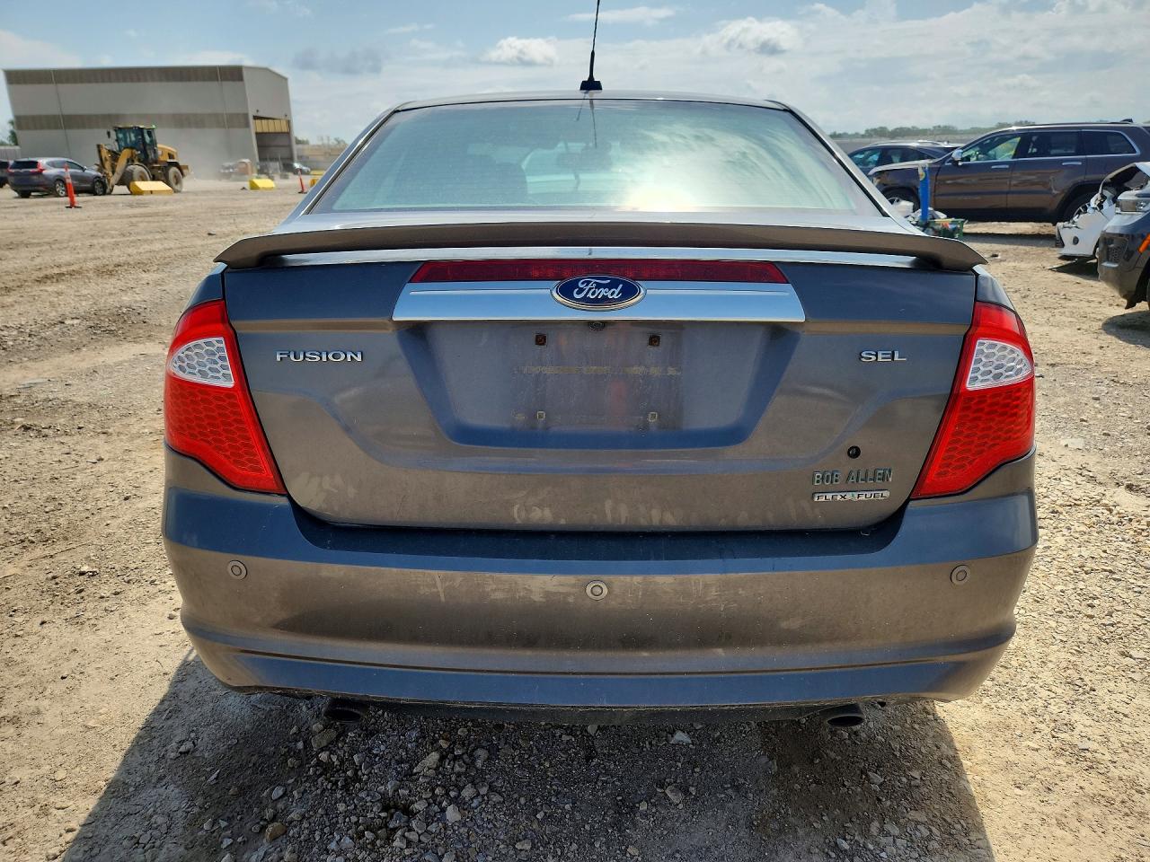 2012 Ford Fusion Sel Gray vin: 3FAHP0JG3CR310129