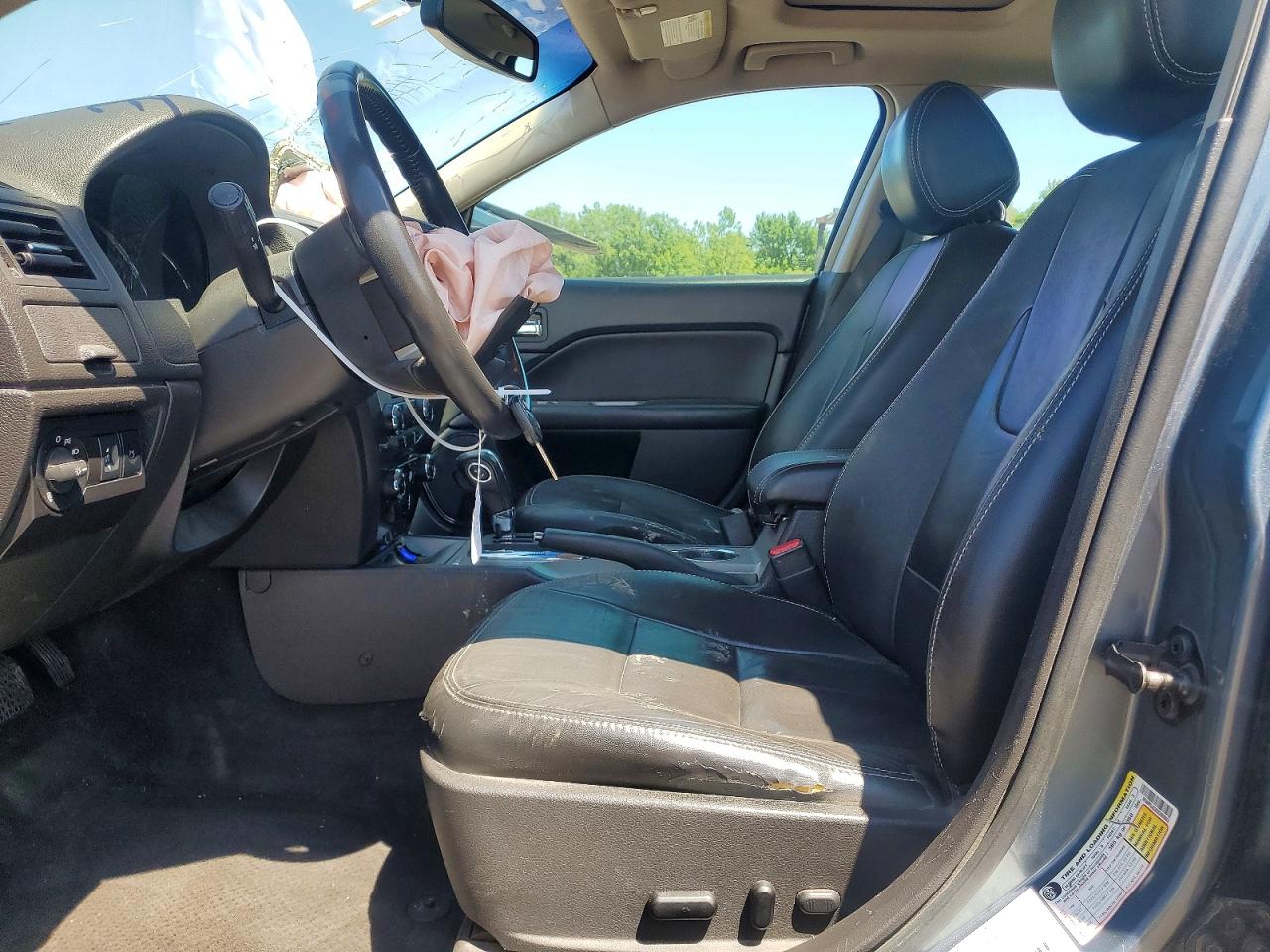 2012 Ford Fusion Sel Blue vin: 3FAHP0JG3CR390953