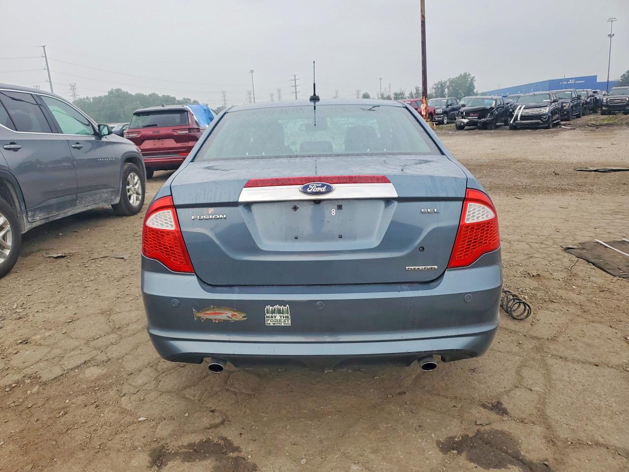 2012 Ford Fusion Sel Blue vin: 3FAHP0JG3CR434210