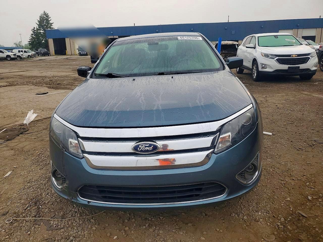 2012 Ford Fusion Sel Blue vin: 3FAHP0JG3CR434210