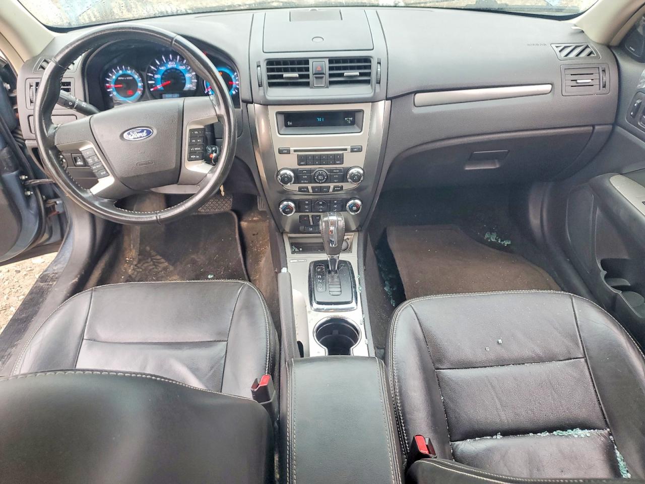 2012 Ford Fusion Sel Blue vin: 3FAHP0JG3CR434210