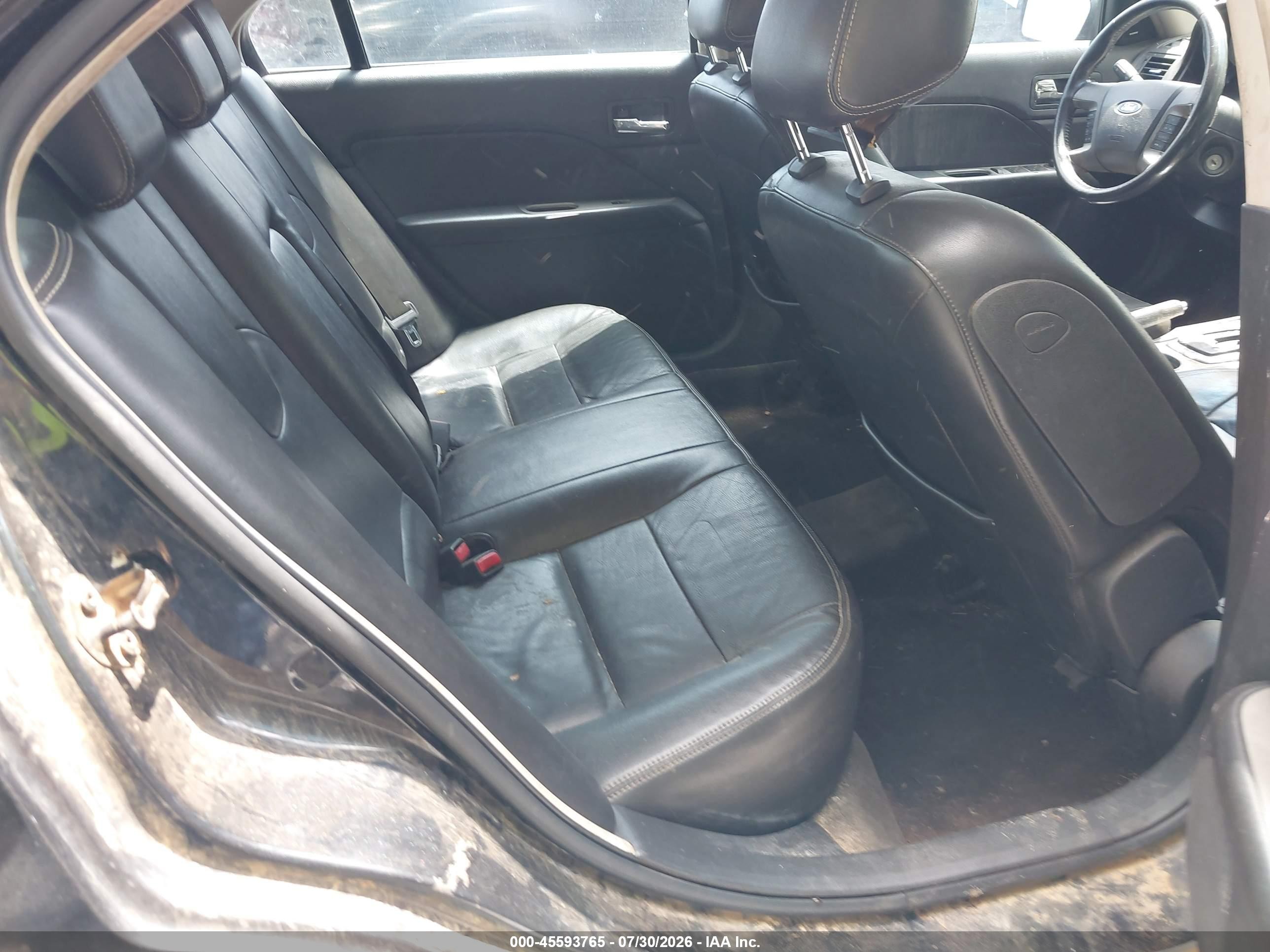 2010 Ford Fusion Sel Black vin: 3FAHP0JG4AR160142