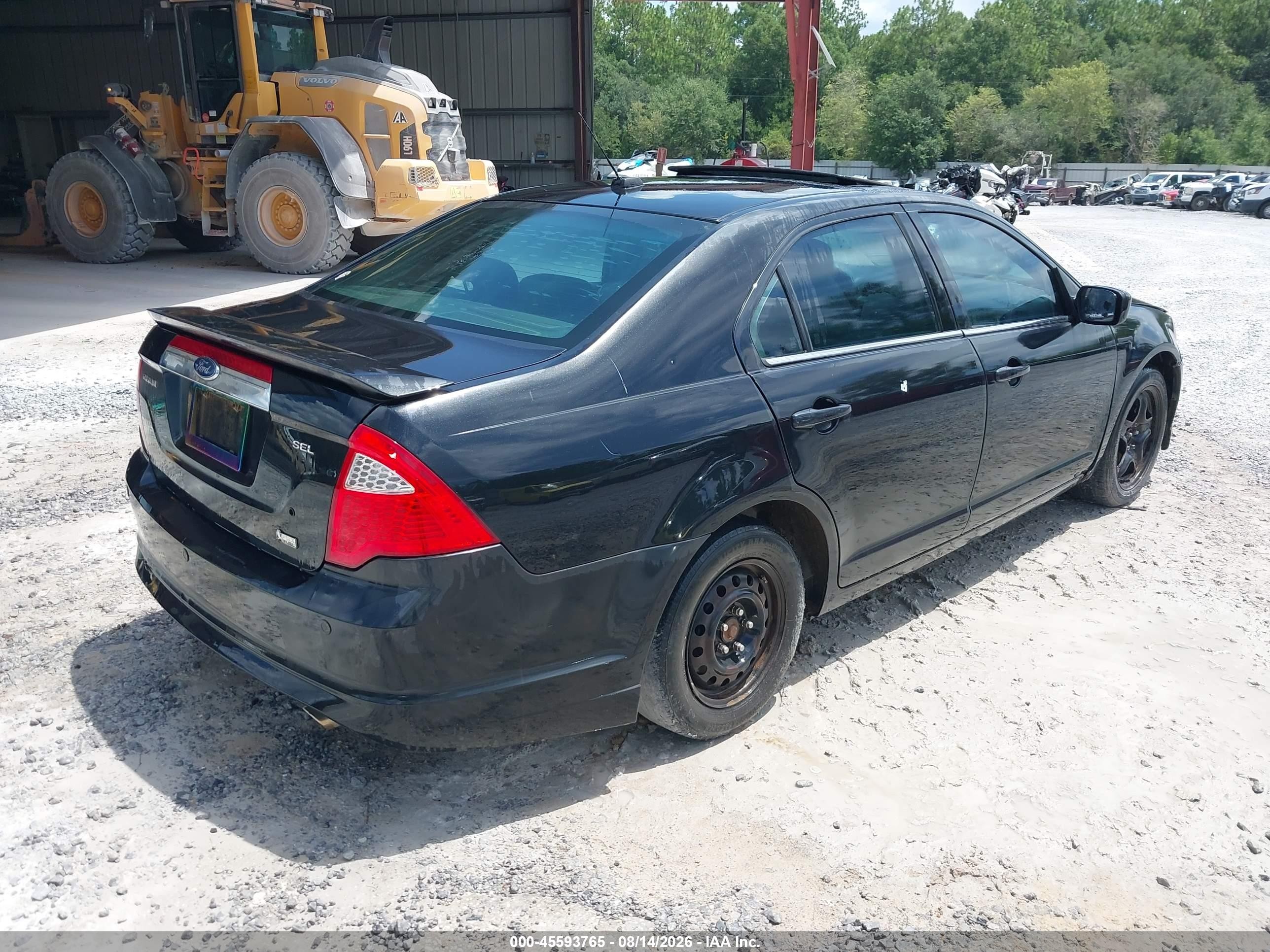 2010 Ford Fusion Sel Black vin: 3FAHP0JG4AR160142