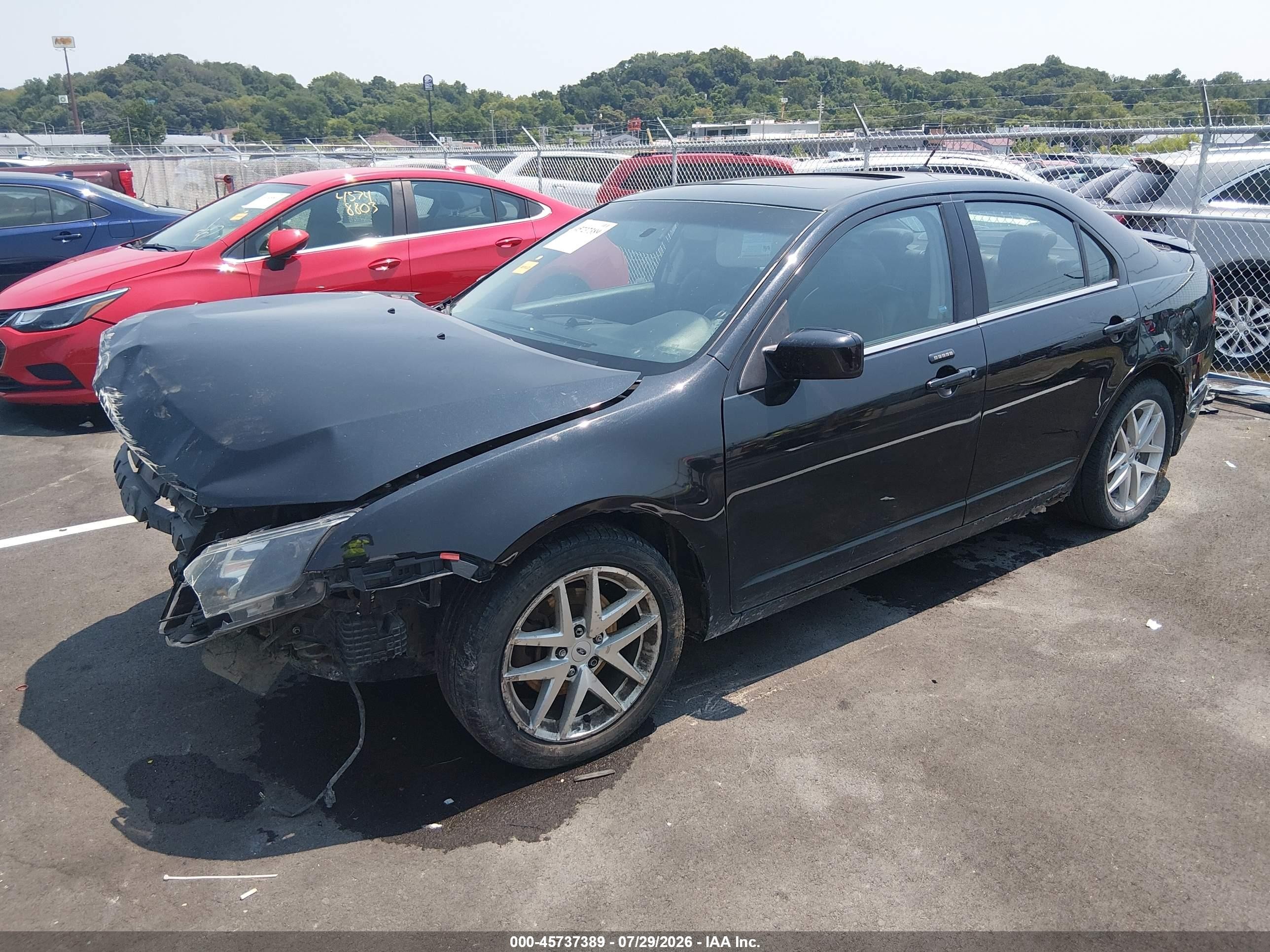 2010 Ford Fusion Sel Black vin: 3FAHP0JG4AR215186