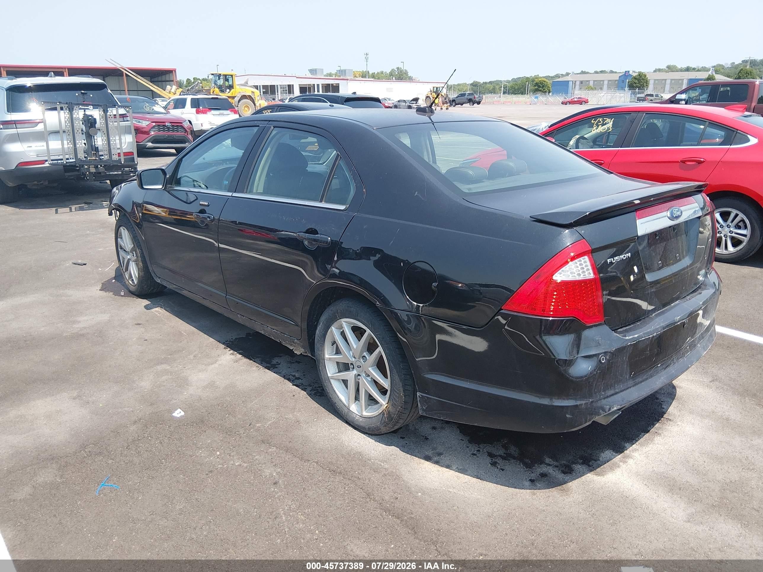 2010 Ford Fusion Sel Black vin: 3FAHP0JG4AR215186