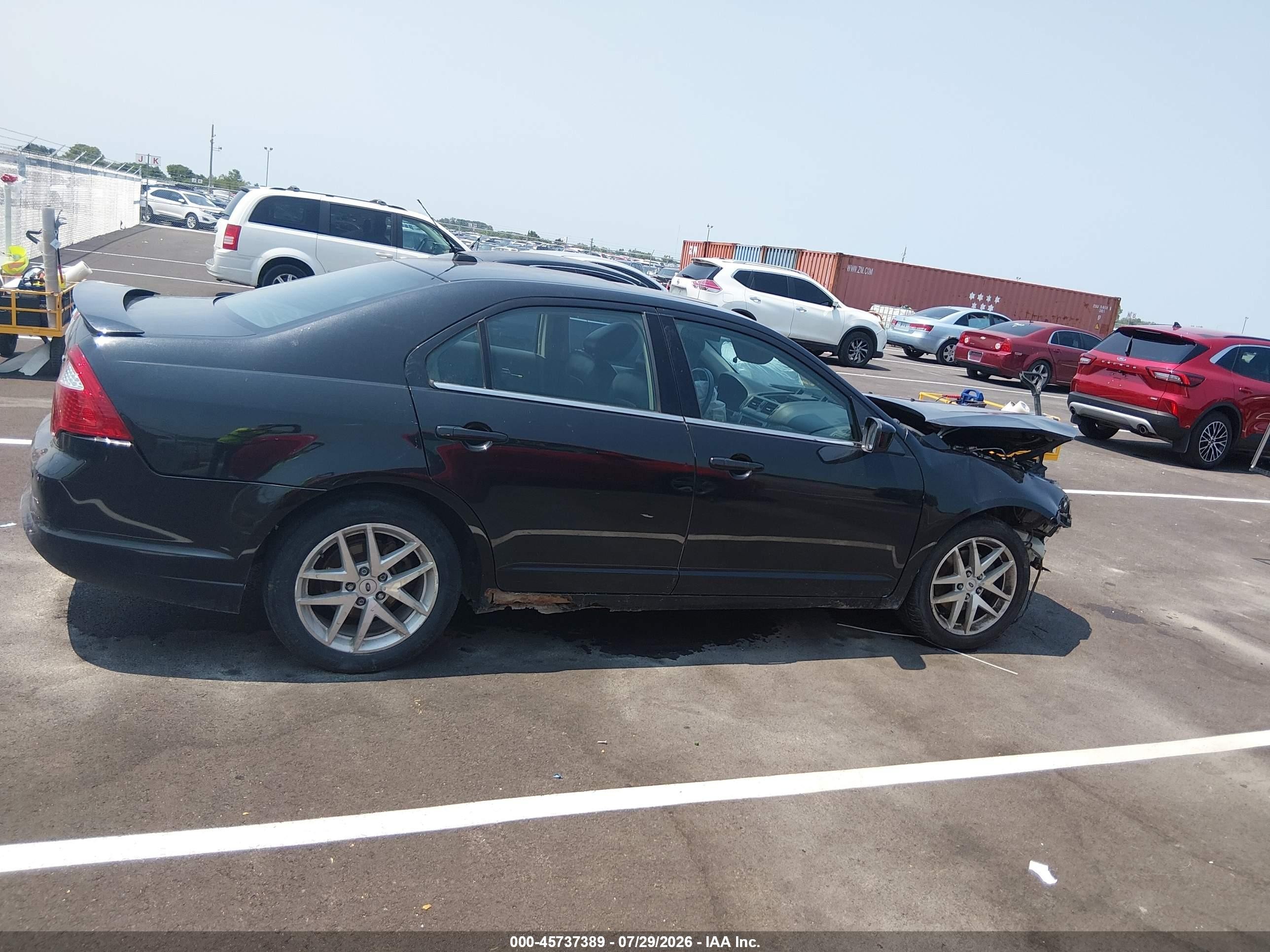 2010 Ford Fusion Sel Black vin: 3FAHP0JG4AR215186