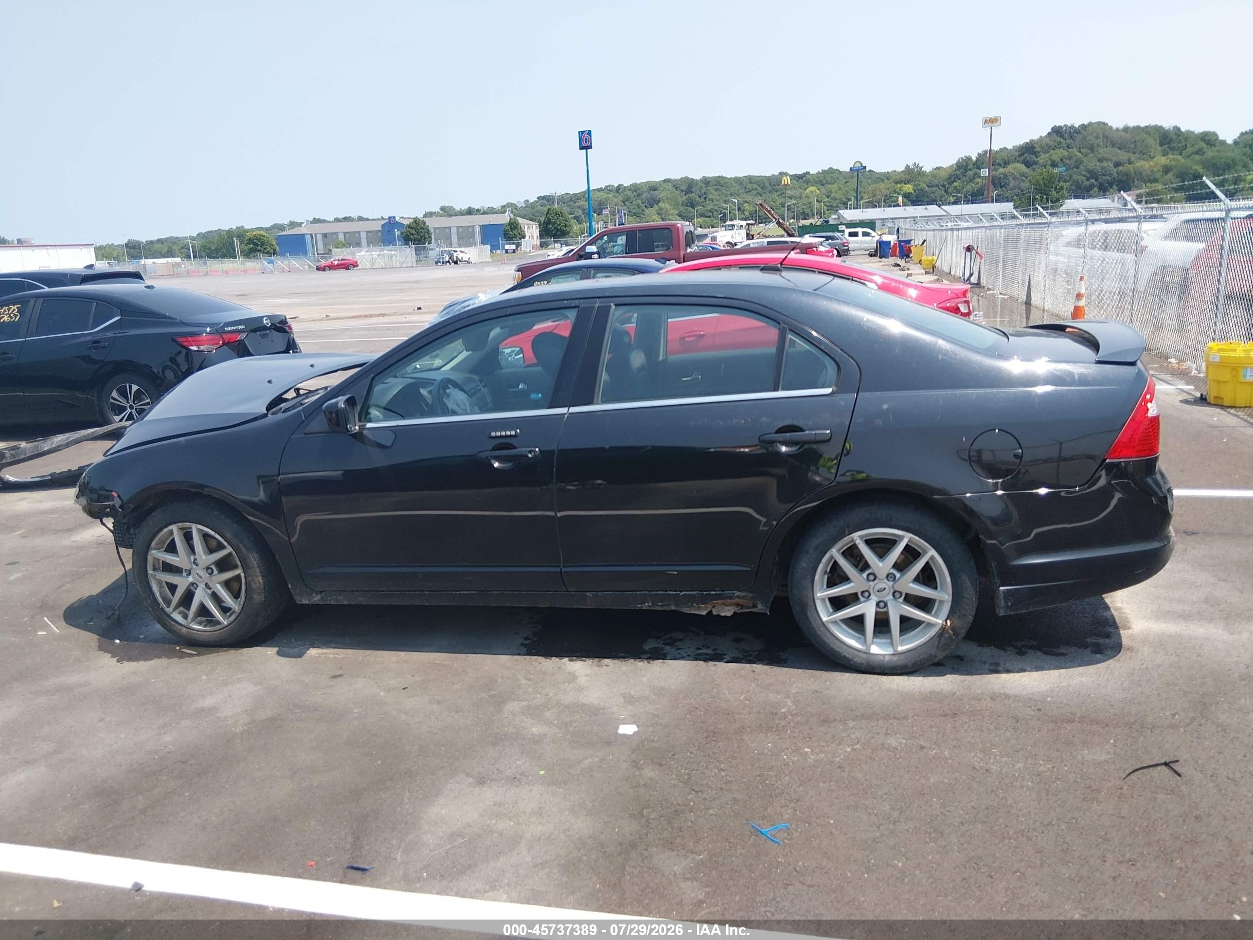 2010 Ford Fusion Sel Black vin: 3FAHP0JG4AR215186