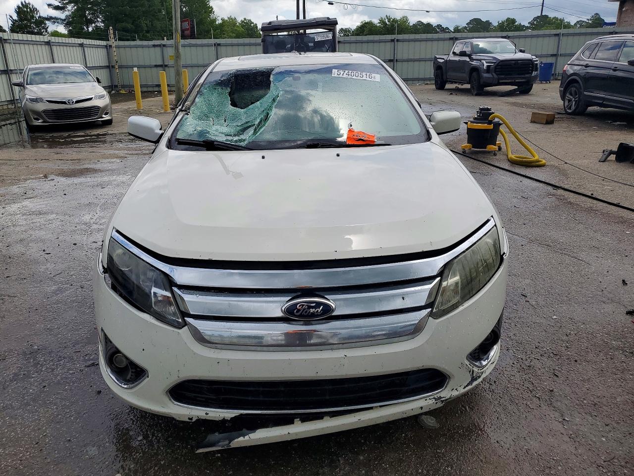 2010 Ford Fusion Sel White vin: 3FAHP0JG4AR273086