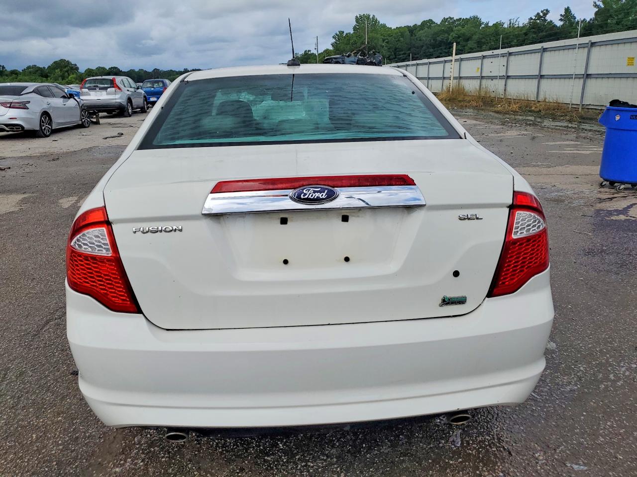 2010 Ford Fusion Sel White vin: 3FAHP0JG4AR273086
