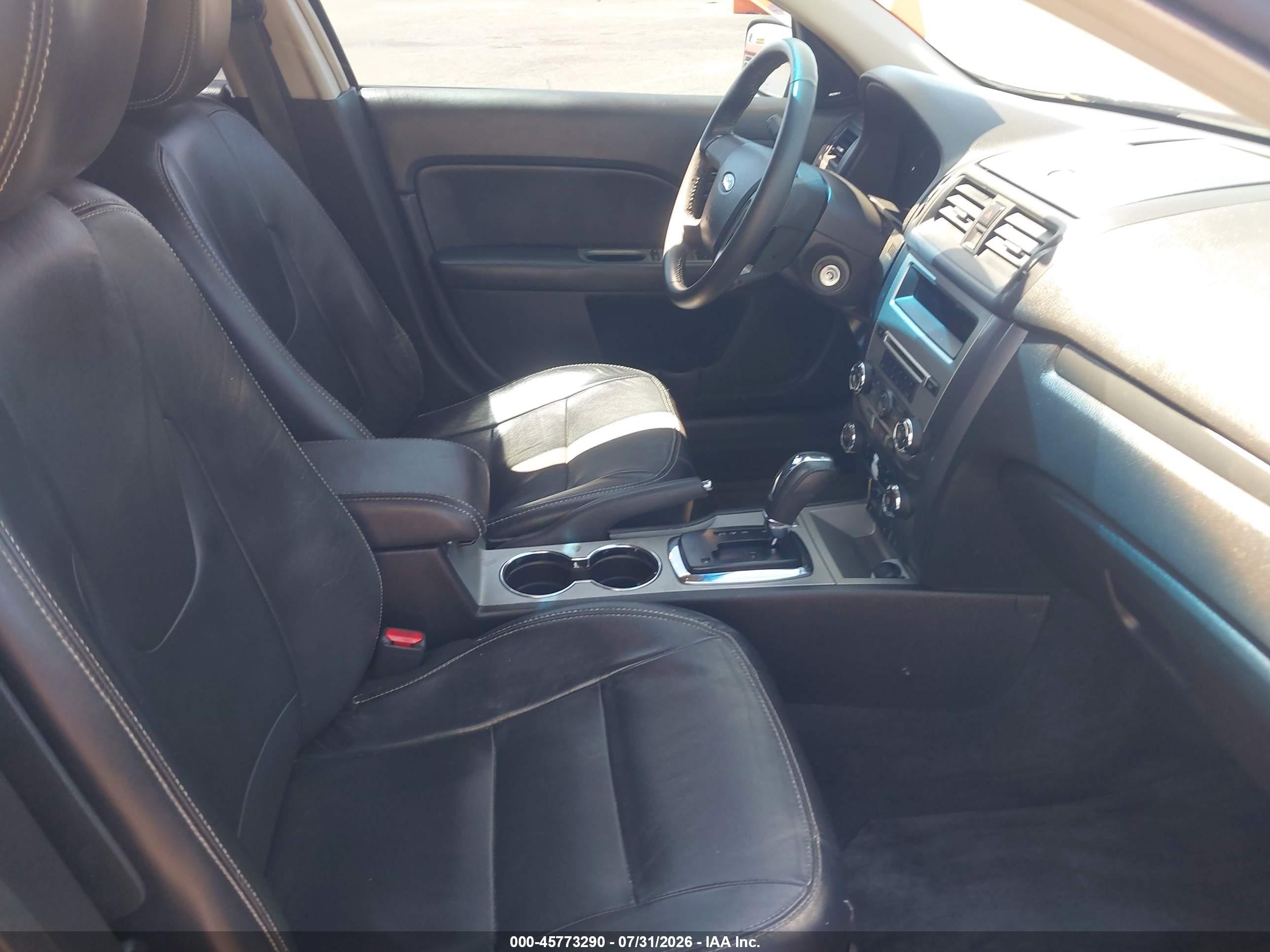 2010 Ford Fusion Sel Black vin: 3FAHP0JG4AR352466