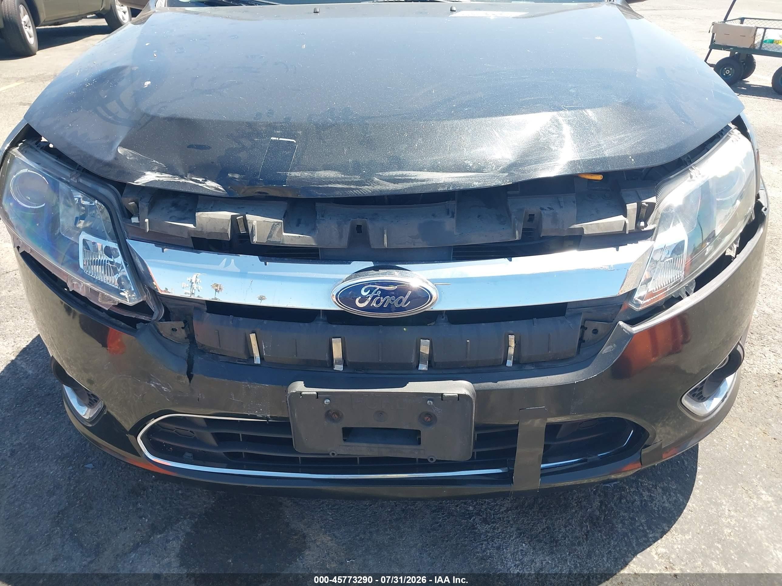 2010 Ford Fusion Sel Black vin: 3FAHP0JG4AR352466