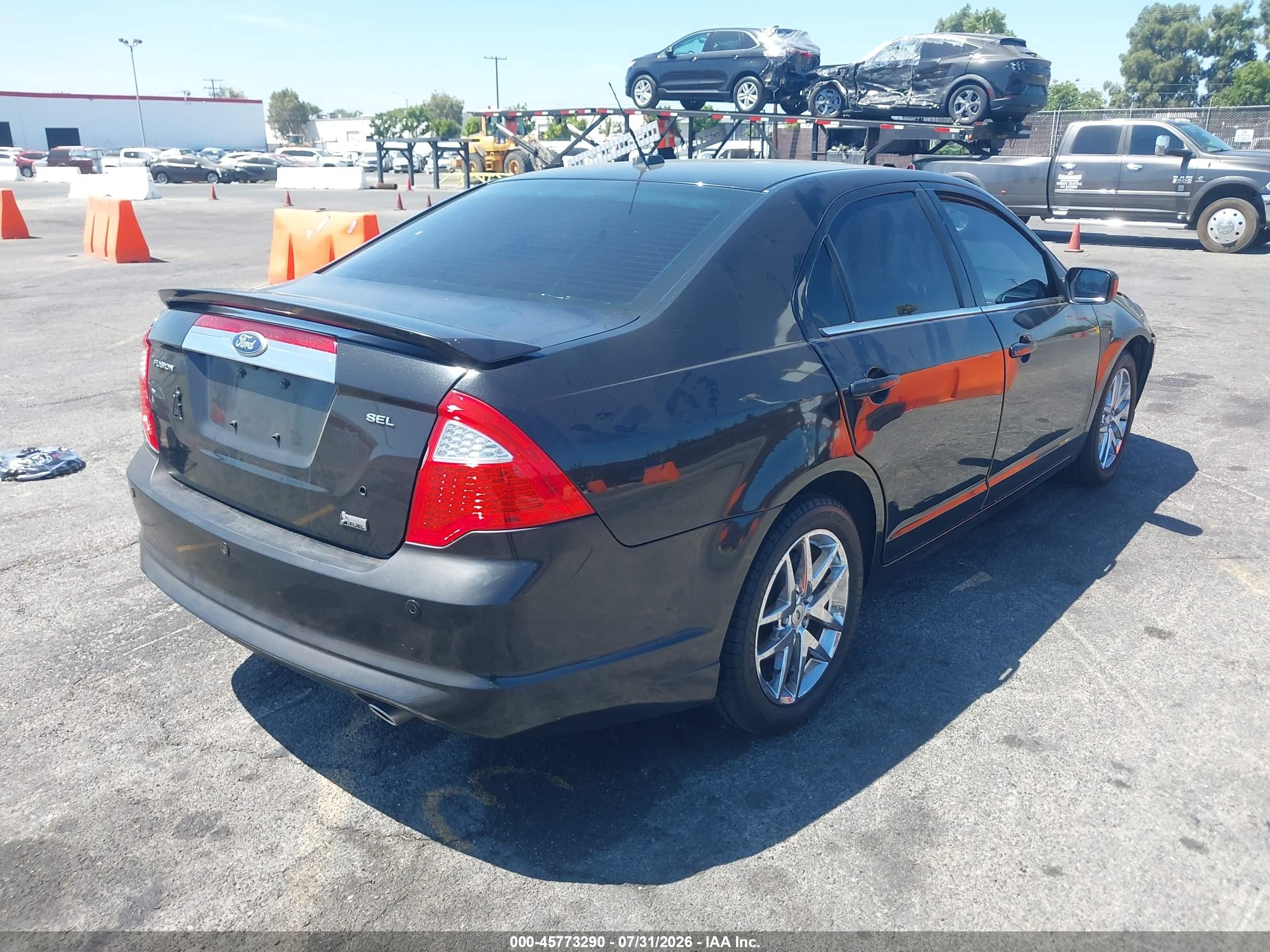2010 Ford Fusion Sel Black vin: 3FAHP0JG4AR352466