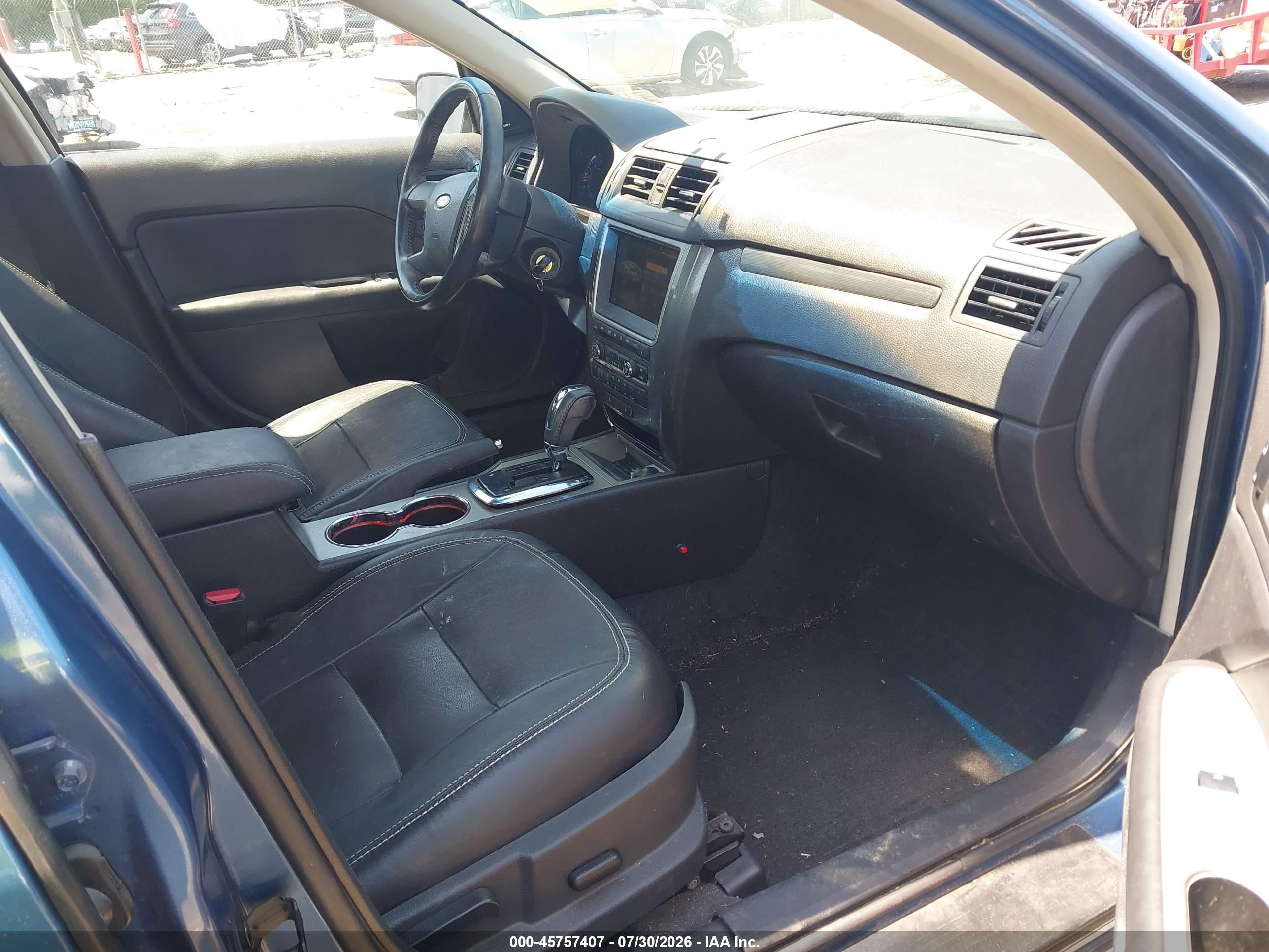 2010 Ford Fusion Sel Blue vin: 3FAHP0JG4AR408924