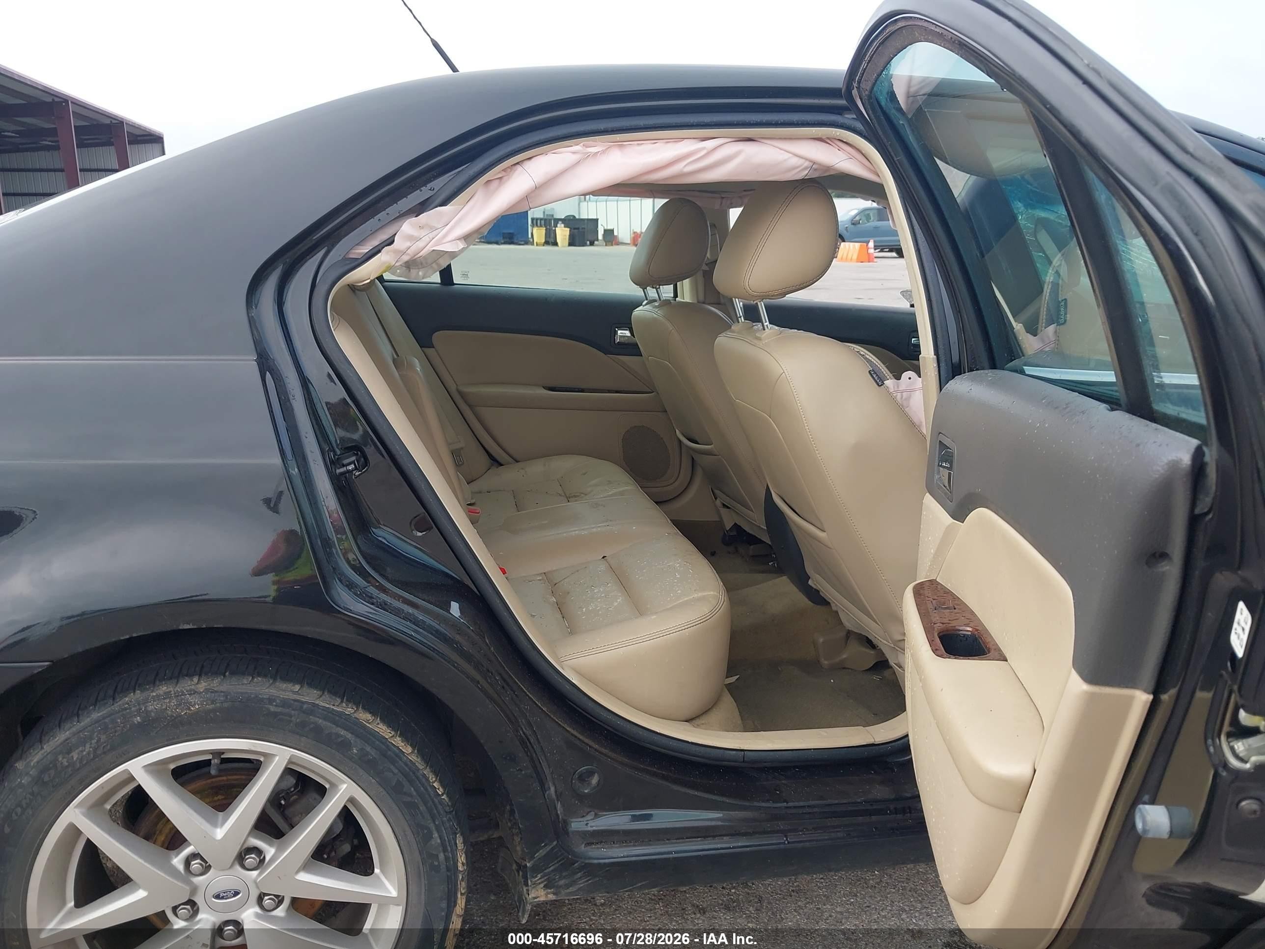 2011 Ford Fusion Sel Black vin: 3FAHP0JG4BR147893
