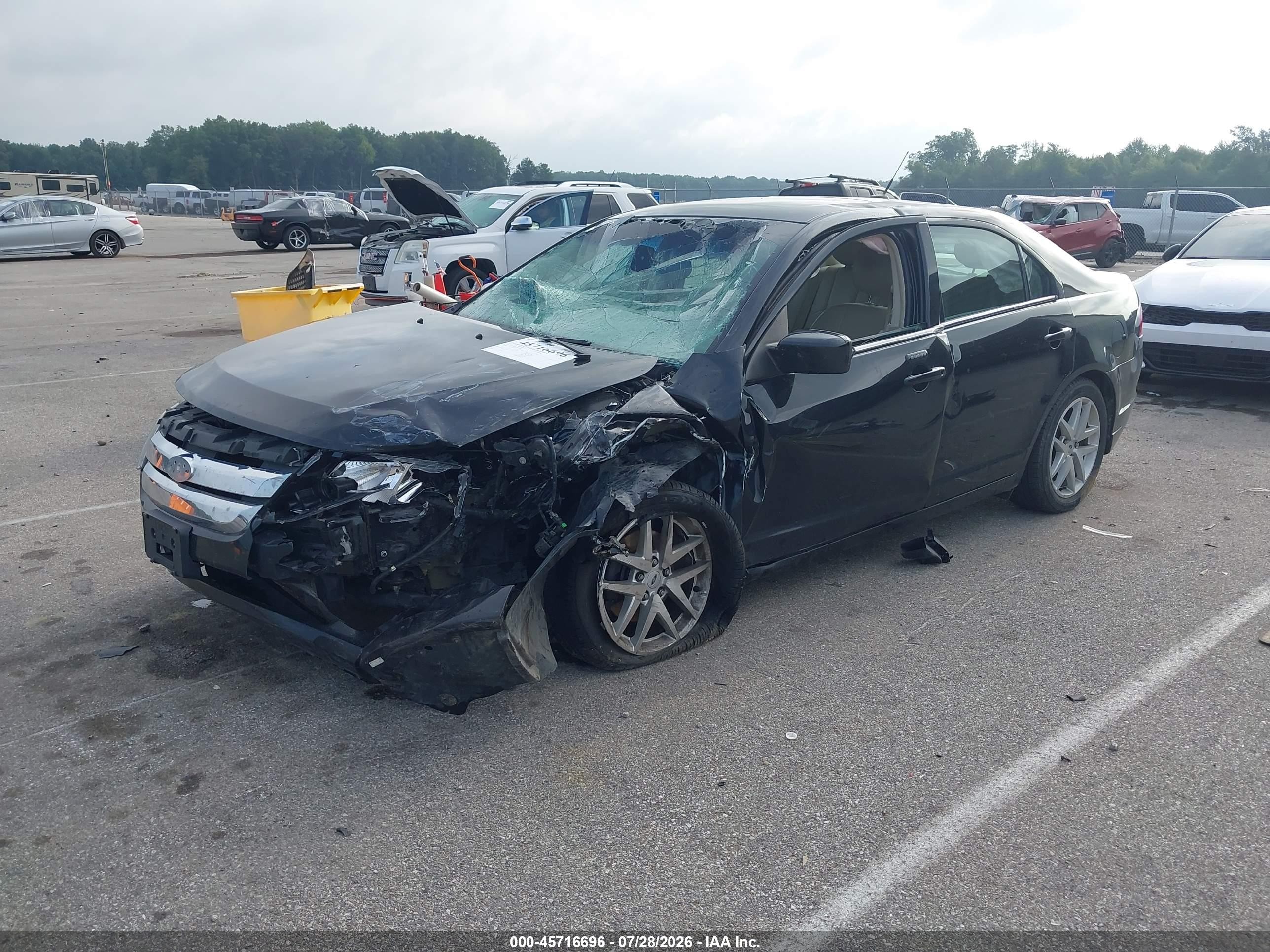 2011 Ford Fusion Sel Black vin: 3FAHP0JG4BR147893