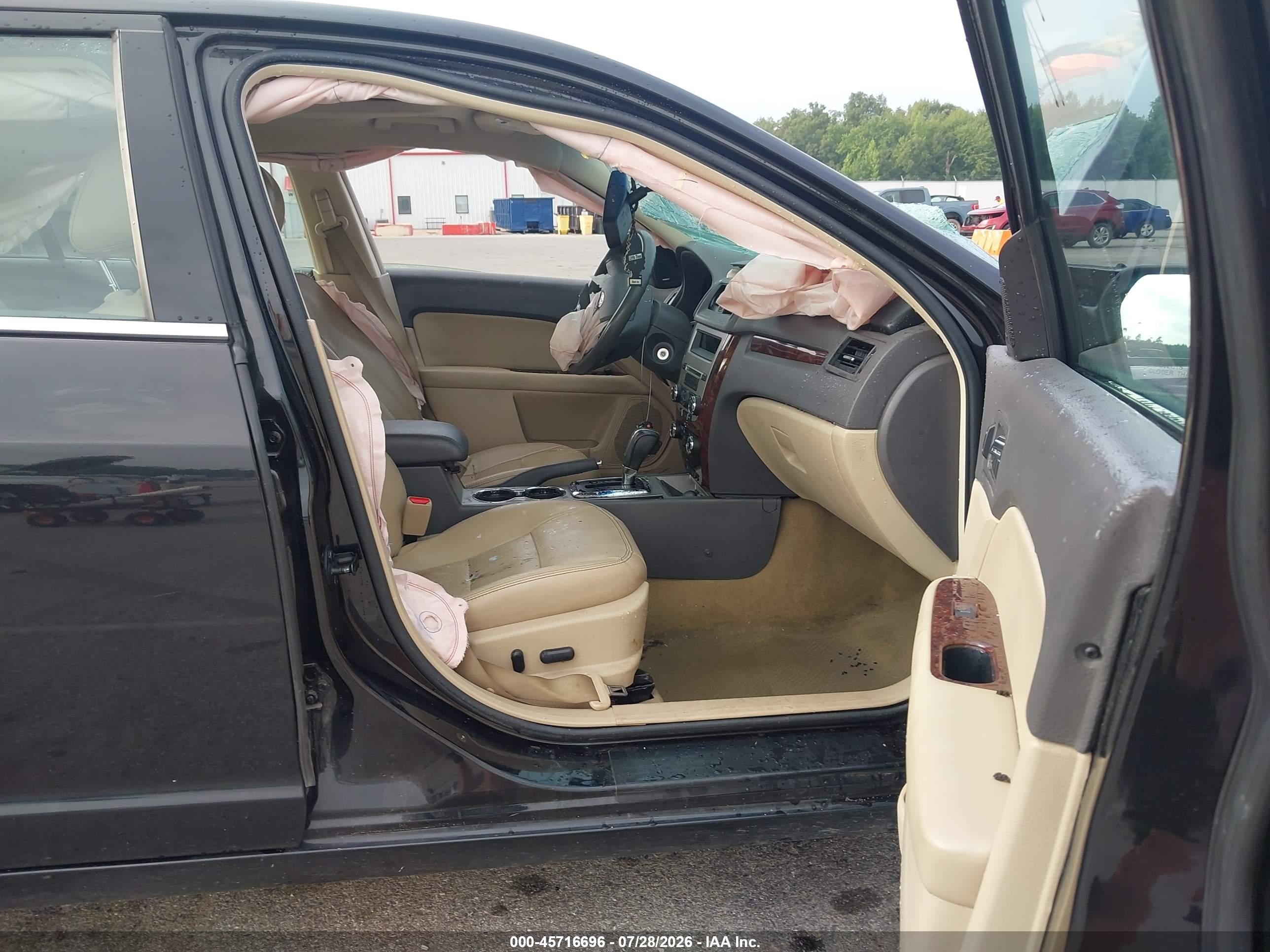 2011 Ford Fusion Sel Black vin: 3FAHP0JG4BR147893