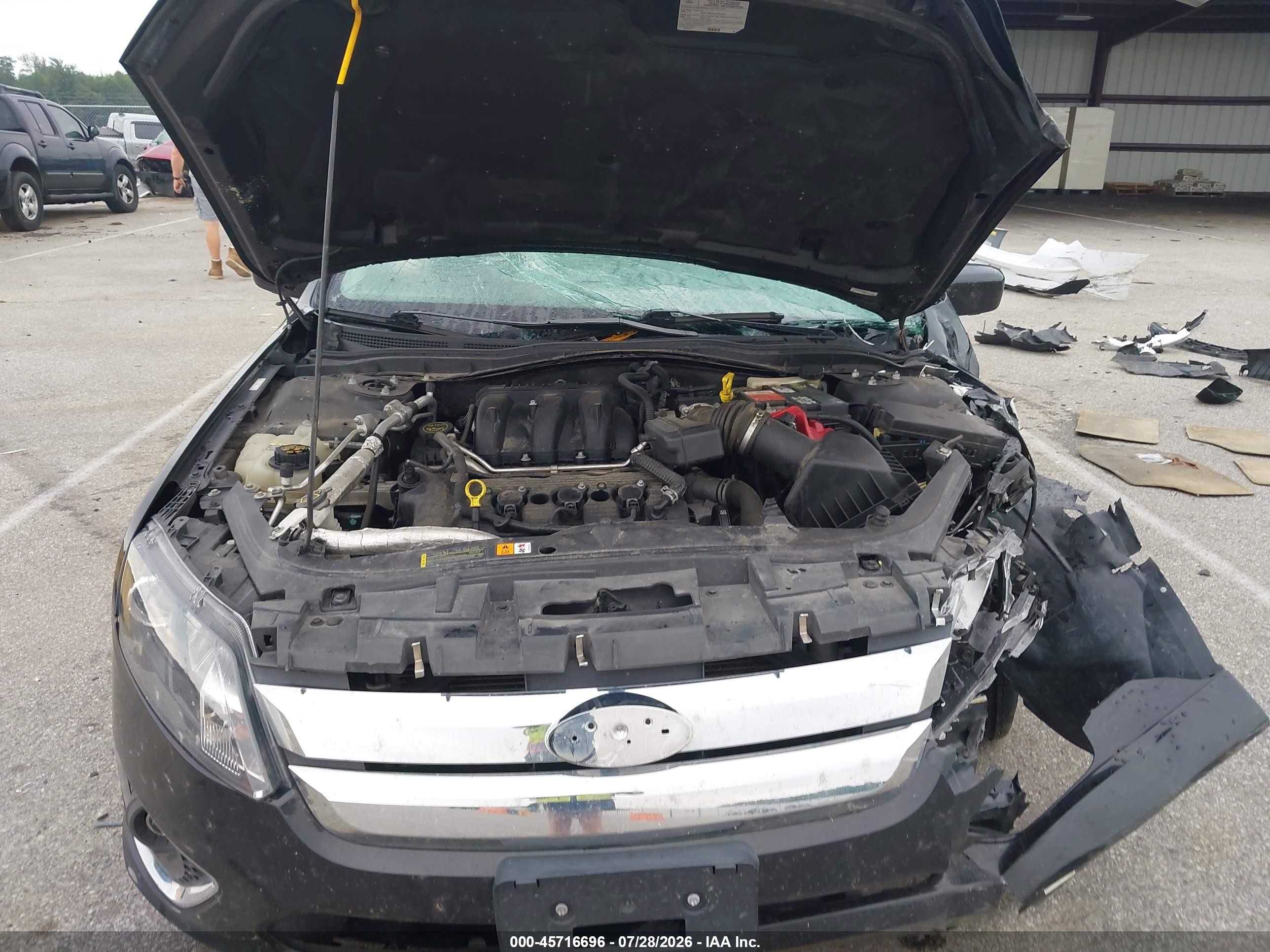 2011 Ford Fusion Sel Black vin: 3FAHP0JG4BR147893