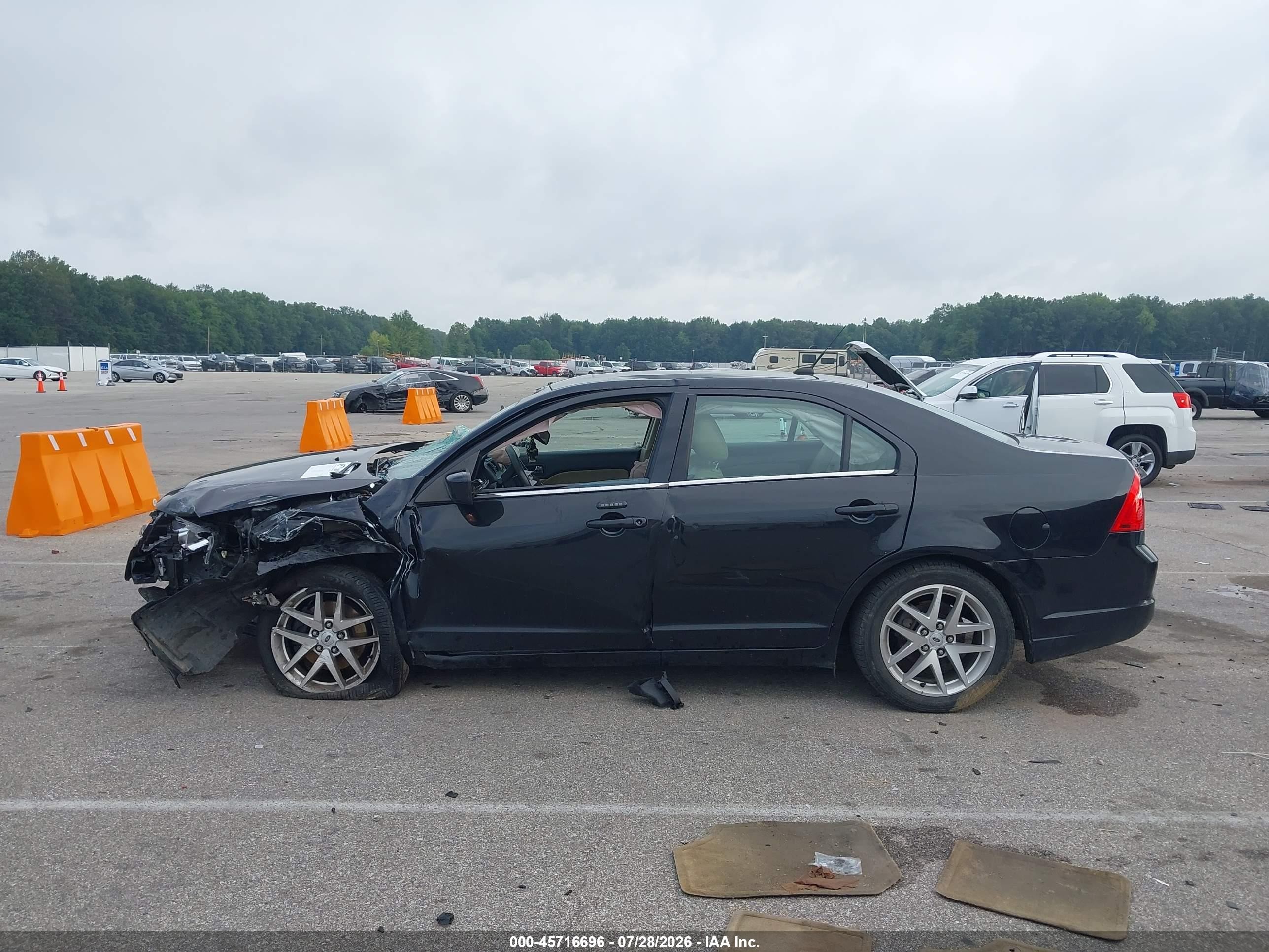 2011 Ford Fusion Sel Black vin: 3FAHP0JG4BR147893