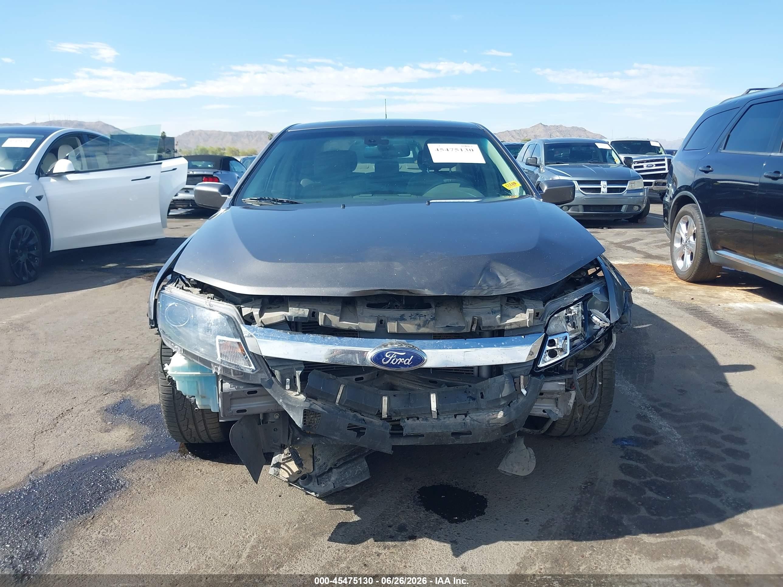 2011 Ford Fusion Sel Gray vin: 3FAHP0JG4BR274336