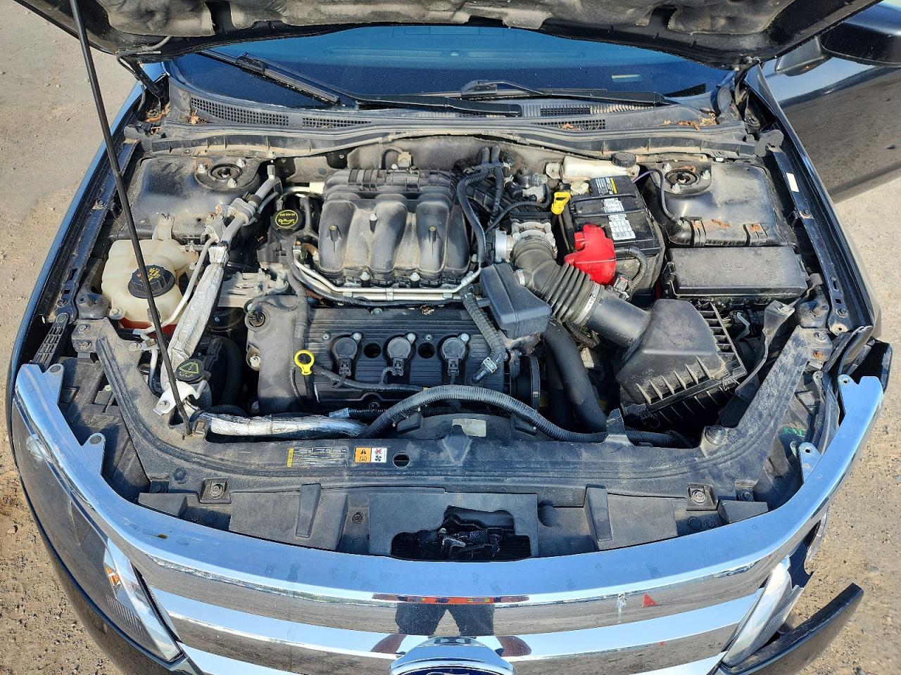 2012 Ford Fusion Sel Черный vin: 3FAHP0JG4CR294250
