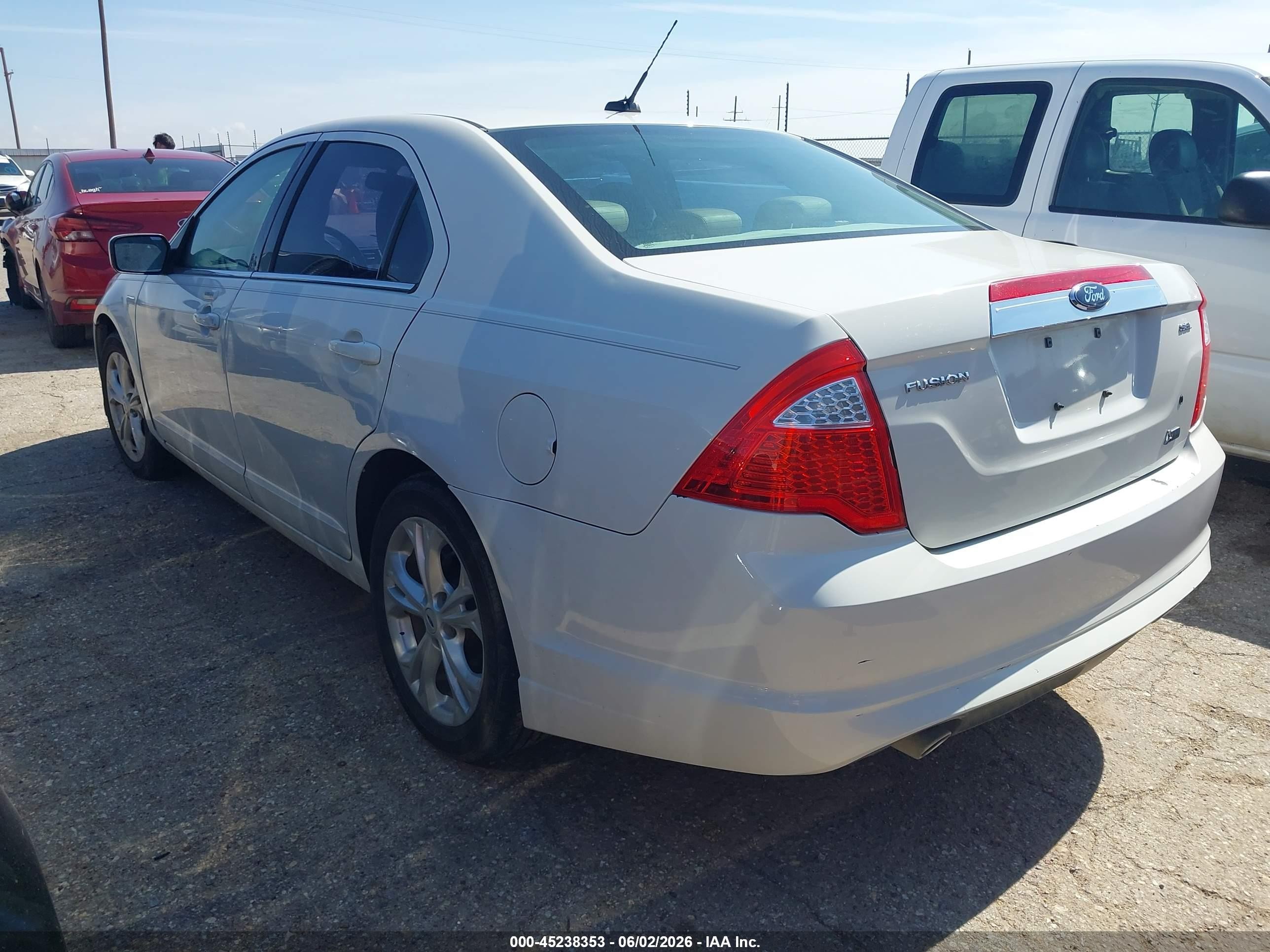 2010 Ford Fusion Sel White vin: 3FAHP0JG5AR285392