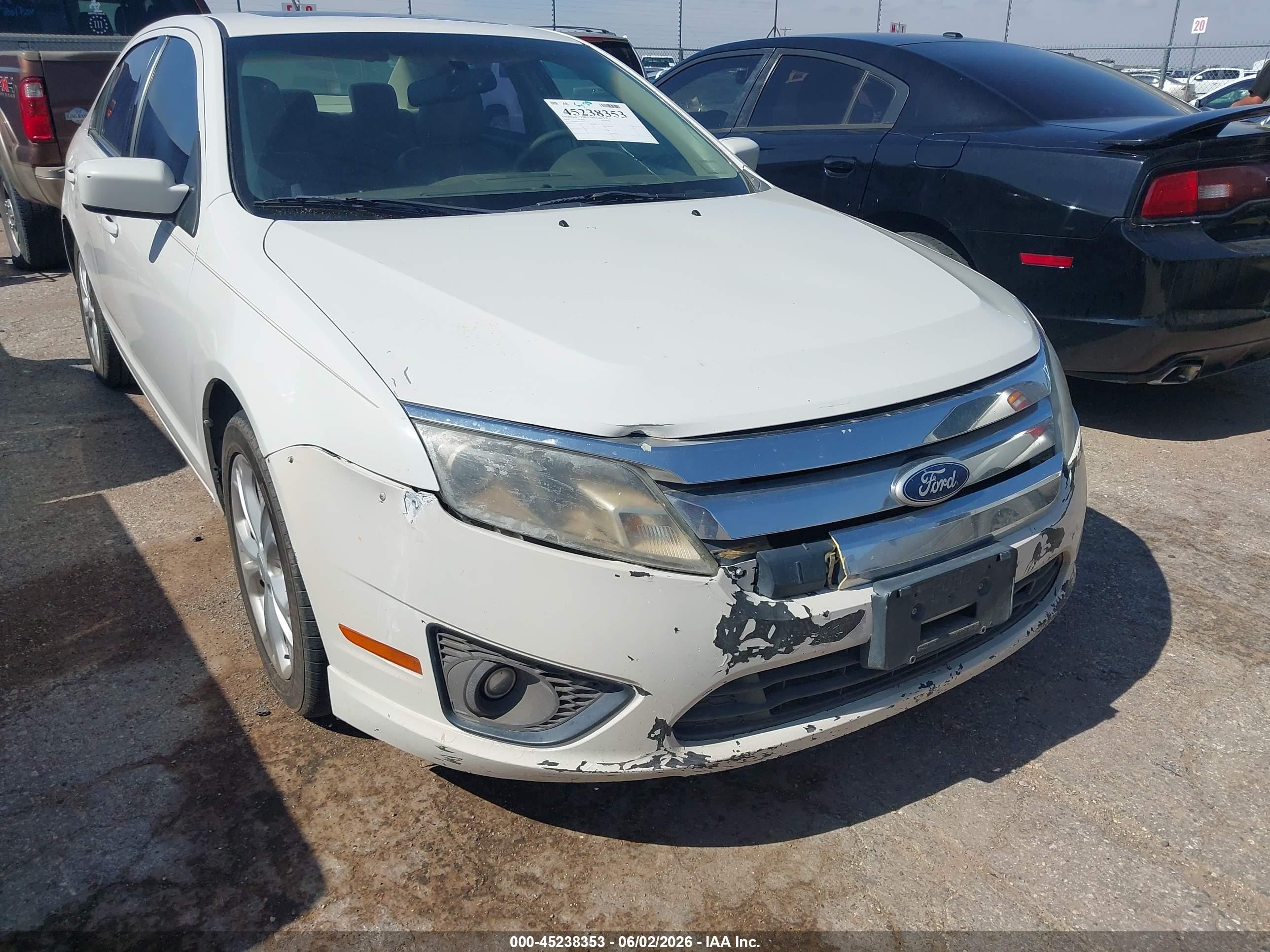 2010 Ford Fusion Sel White vin: 3FAHP0JG5AR285392