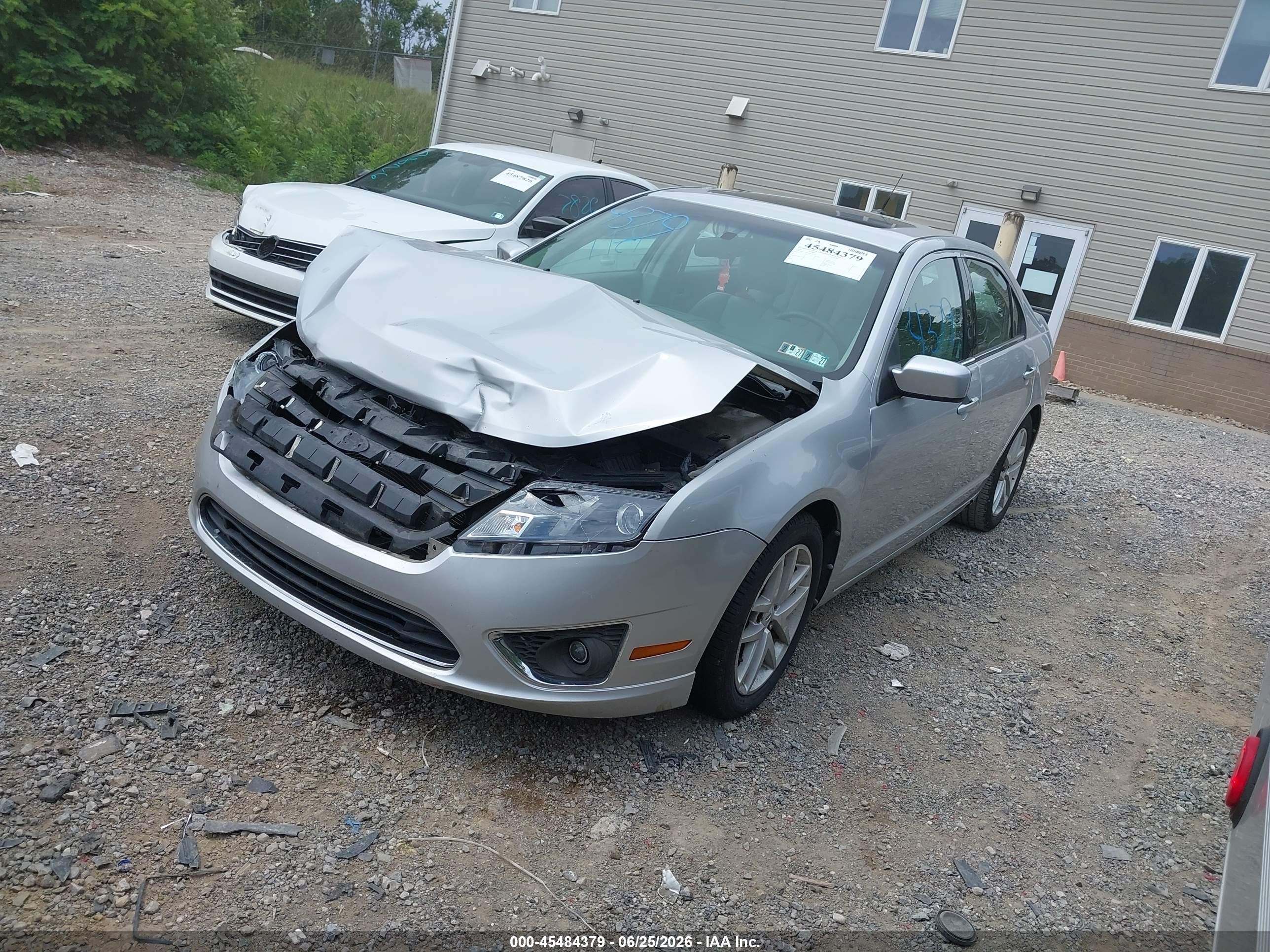 2010 Ford Fusion Sel Silver vin: 3FAHP0JG5AR306113