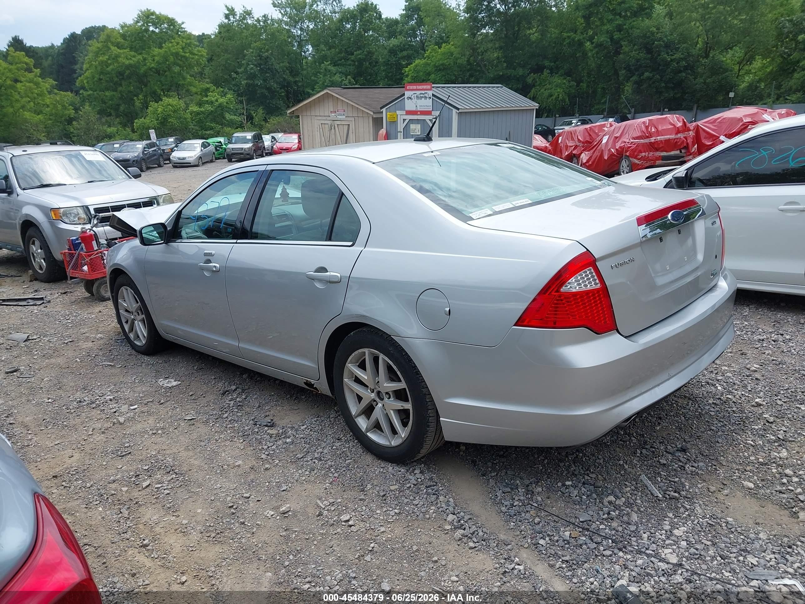 2010 Ford Fusion Sel Silver vin: 3FAHP0JG5AR306113