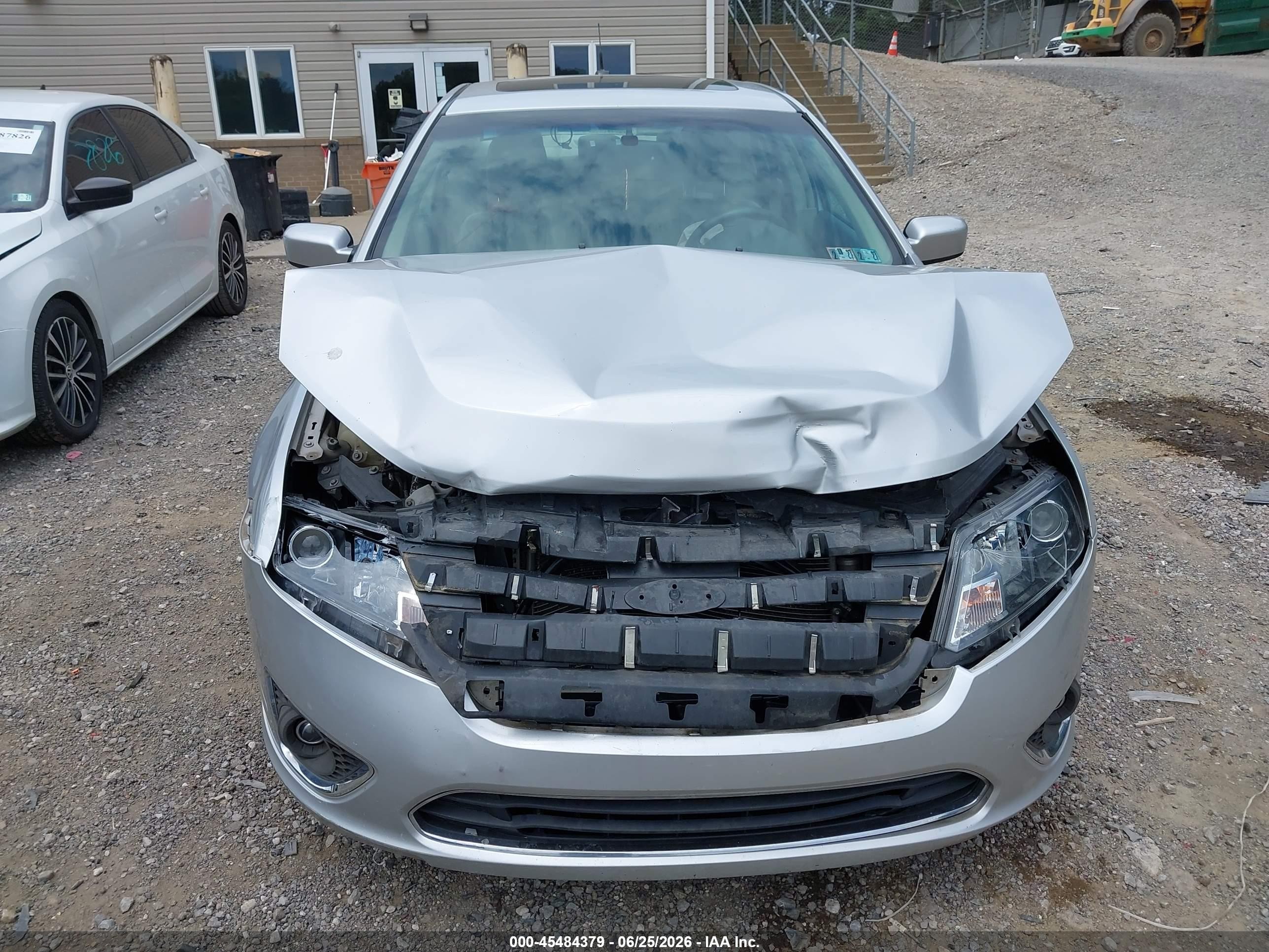 2010 Ford Fusion Sel Silver vin: 3FAHP0JG5AR306113