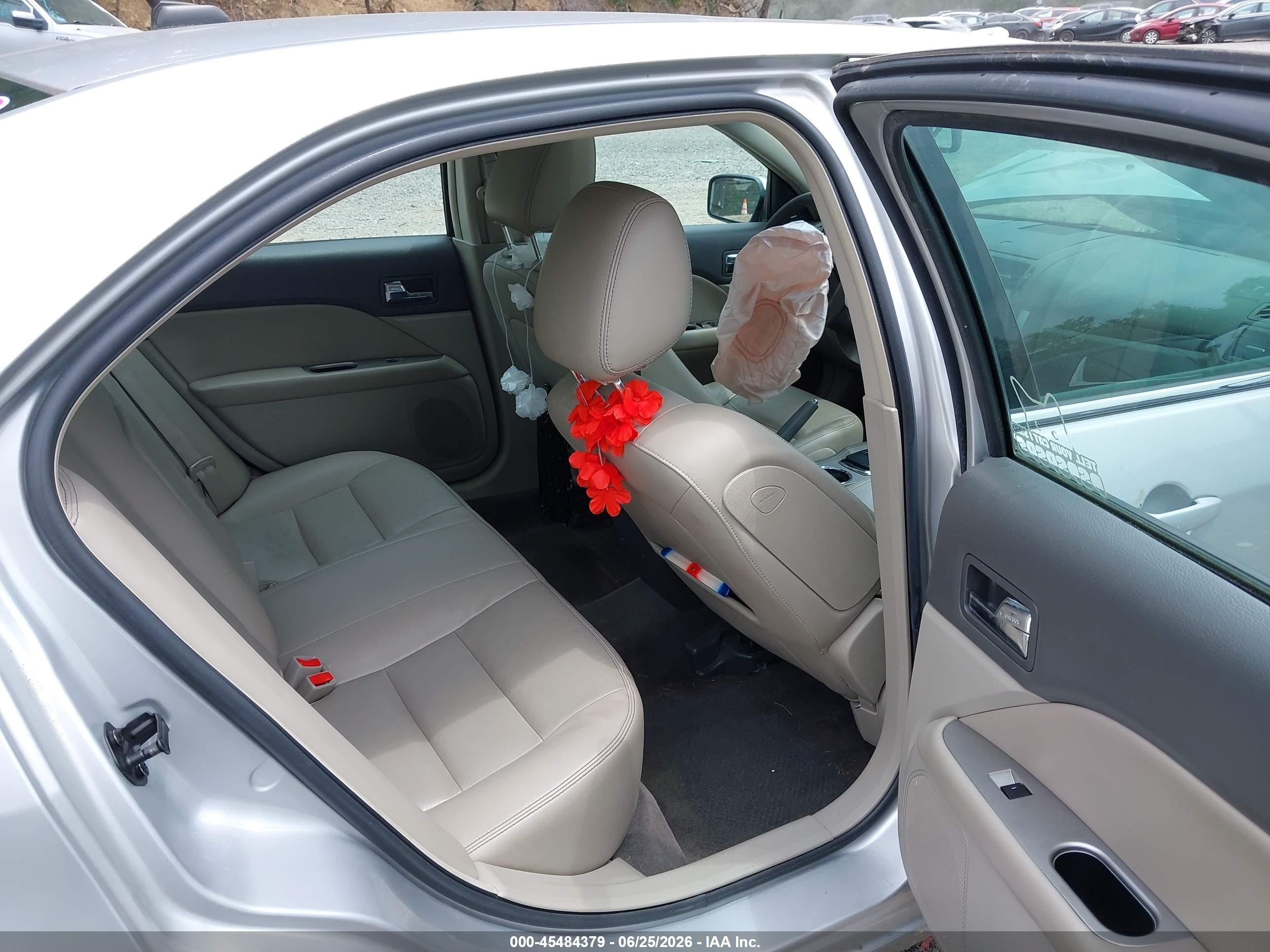 2010 Ford Fusion Sel Silver vin: 3FAHP0JG5AR306113
