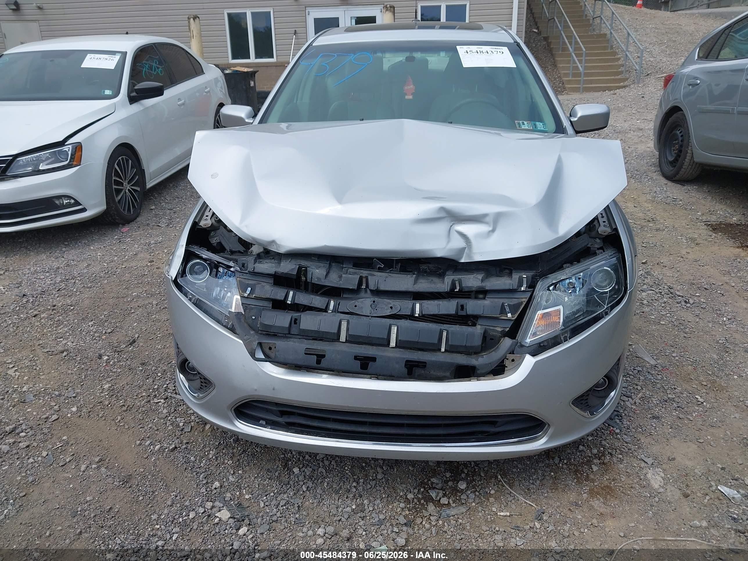 2010 Ford Fusion Sel Silver vin: 3FAHP0JG5AR306113