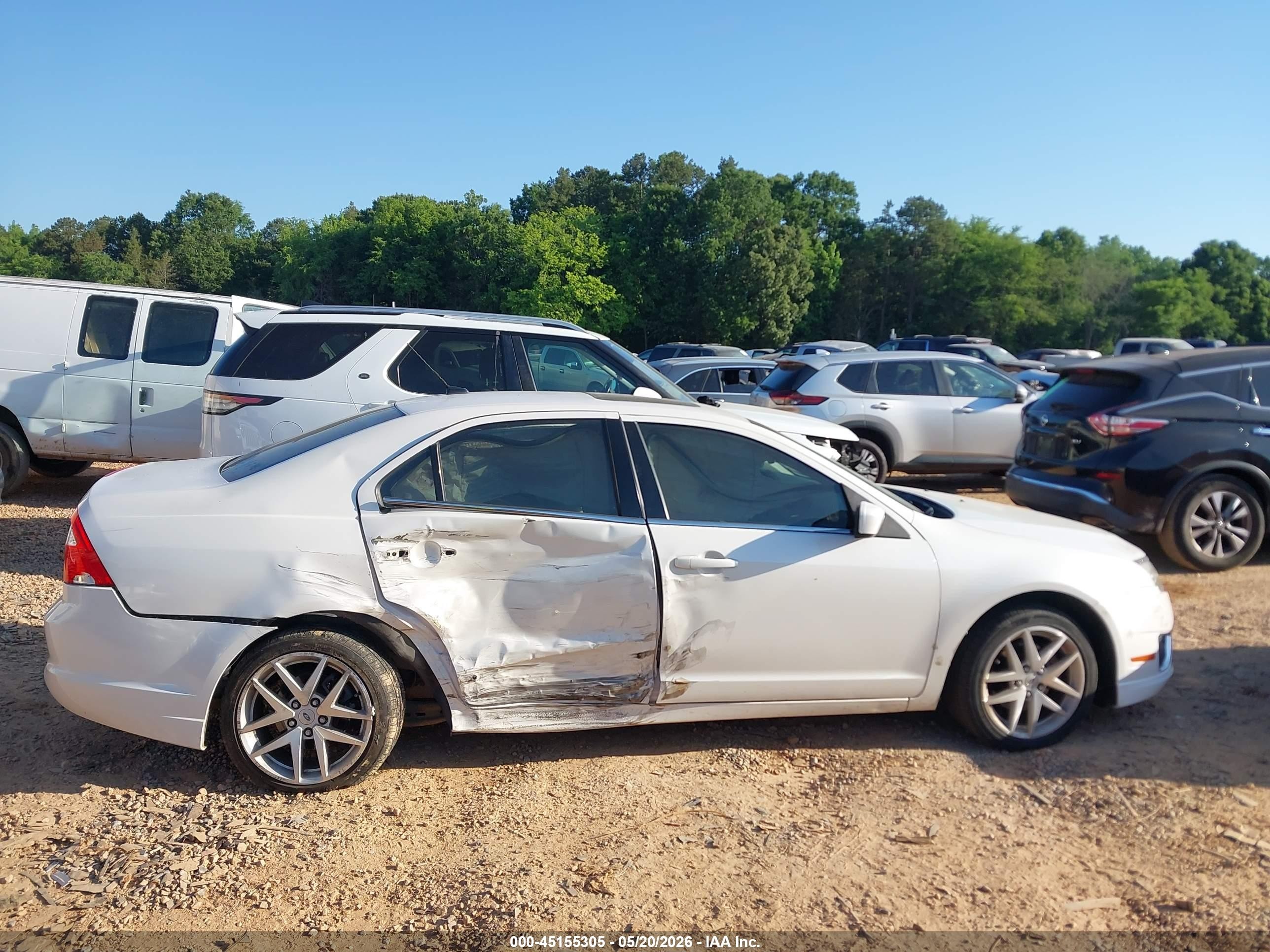 2010 Ford Fusion Sel Белый vin: 3FAHP0JG5AR348782