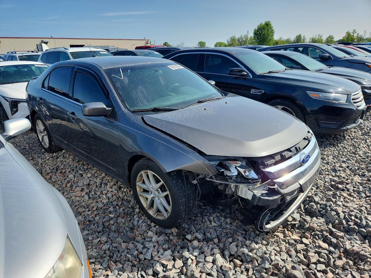 2010 Ford Fusion Sel Gray vin: 3FAHP0JG5AR383094