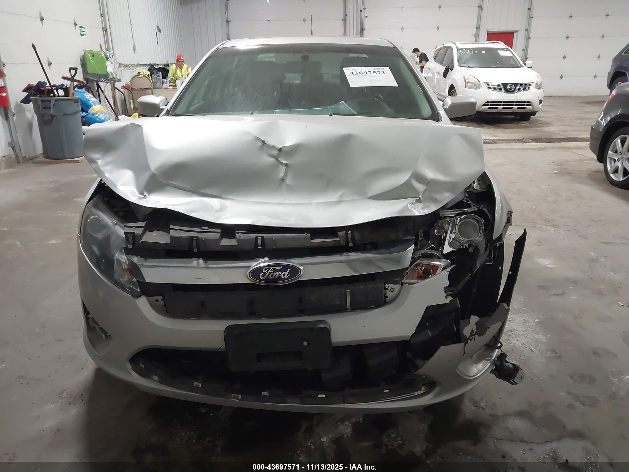 2012 Ford Fusion Sel Серебряный vin: 3FAHP0JG5CR328048