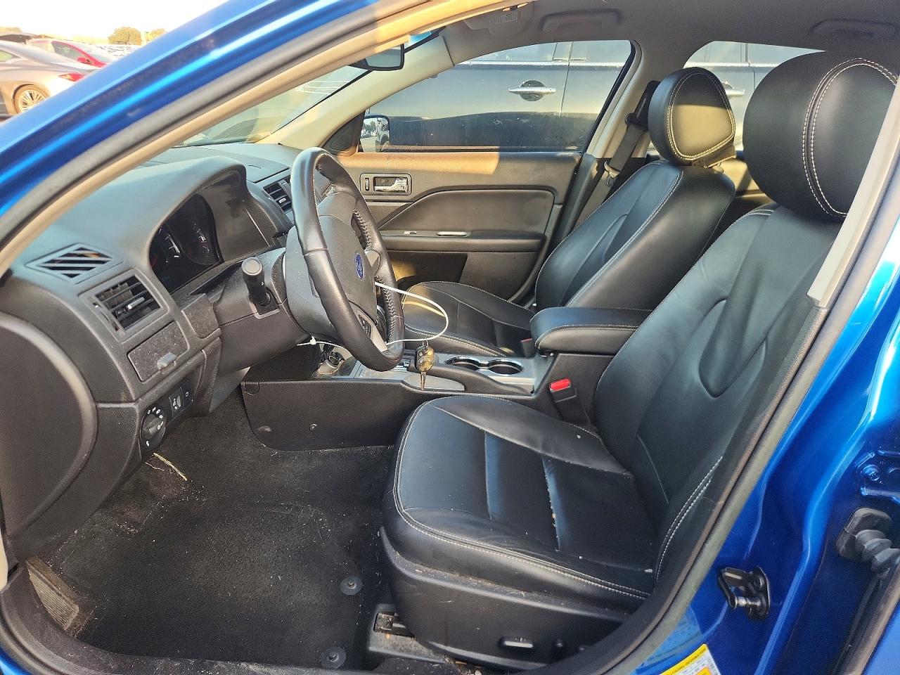 2012 Ford Fusion Sel Blue vin: 3FAHP0JG5CR357338