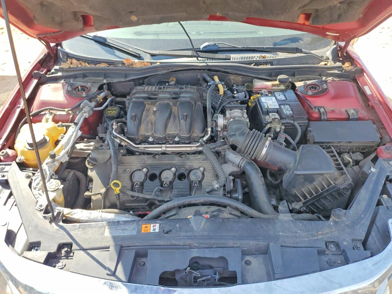 2010 Ford Fusion Sel Burgundy vin: 3FAHP0JG6AR149126