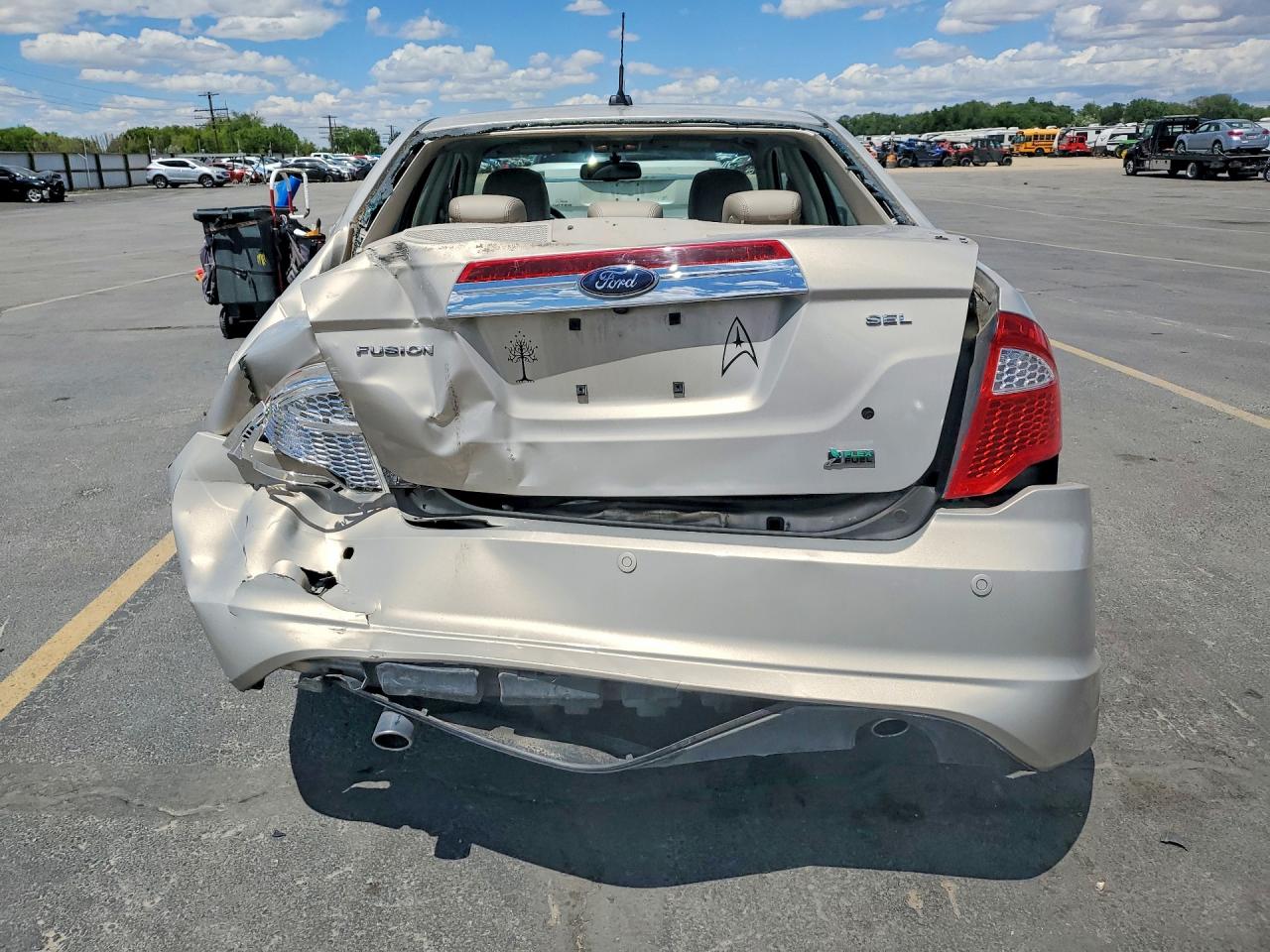 2010 Ford Fusion Sel Gold vin: 3FAHP0JG6AR240123