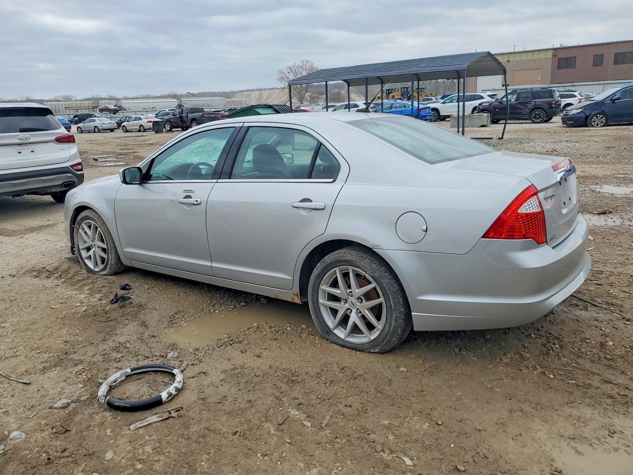 2010 Ford Fusion Sel Silver vin: 3FAHP0JG6AR261201
