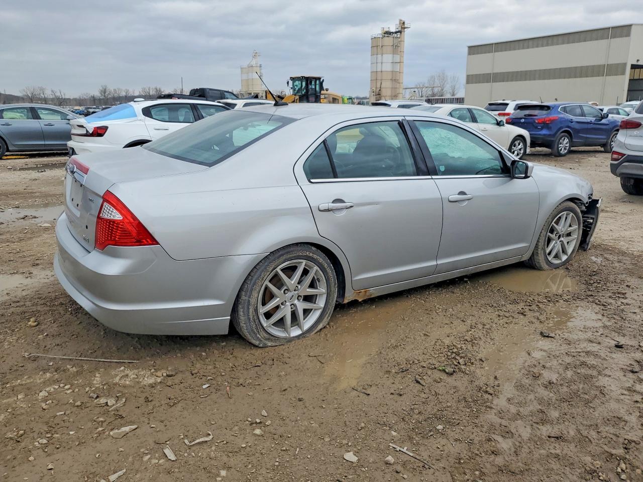 2010 Ford Fusion Sel Silver vin: 3FAHP0JG6AR261201