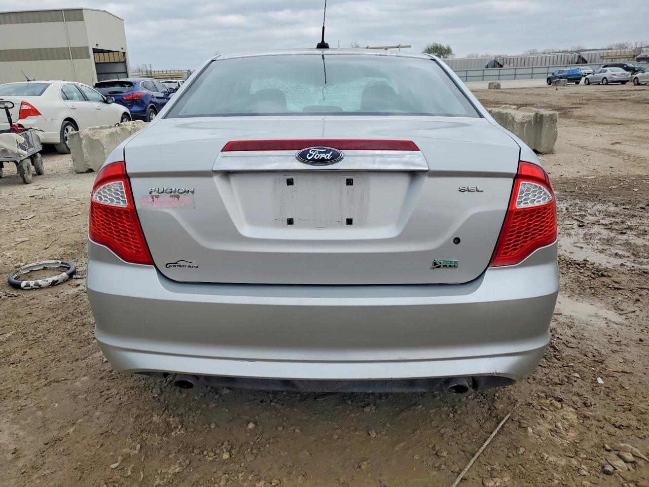 2010 Ford Fusion Sel Silver vin: 3FAHP0JG6AR261201