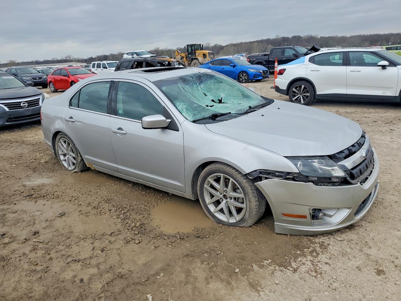 2010 Ford Fusion Sel Silver vin: 3FAHP0JG6AR261201