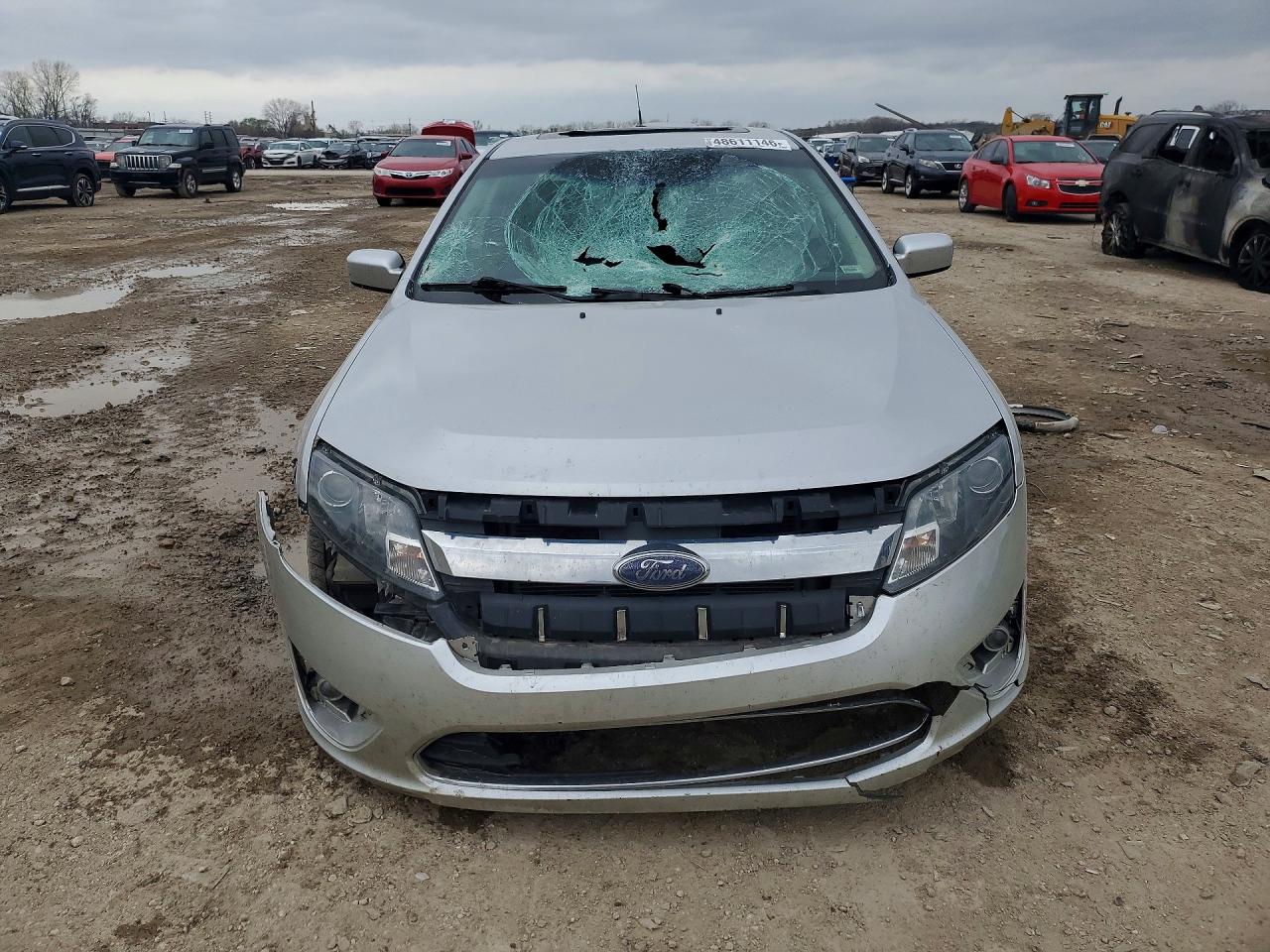 2010 Ford Fusion Sel Silver vin: 3FAHP0JG6AR261201