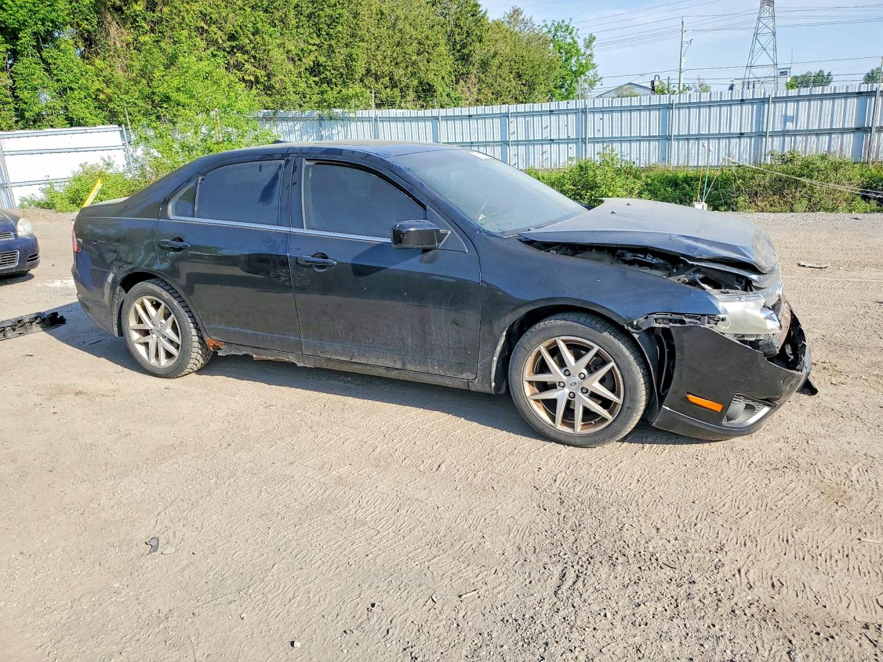2011 Ford Fusion Sel Black vin: 3FAHP0JG6BR314366