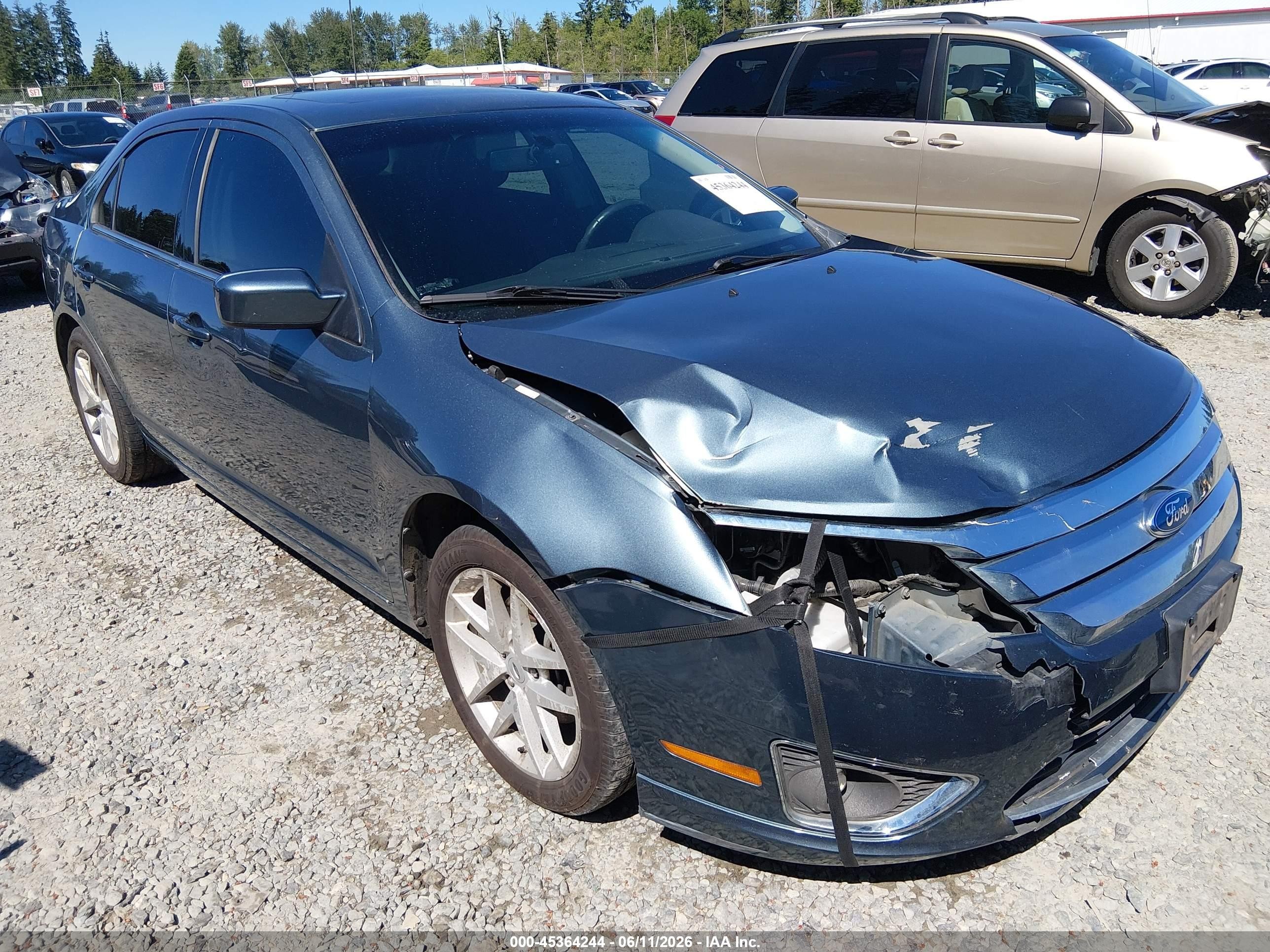 2012 Ford Fusion Sel Gray vin: 3FAHP0JG6CR232011