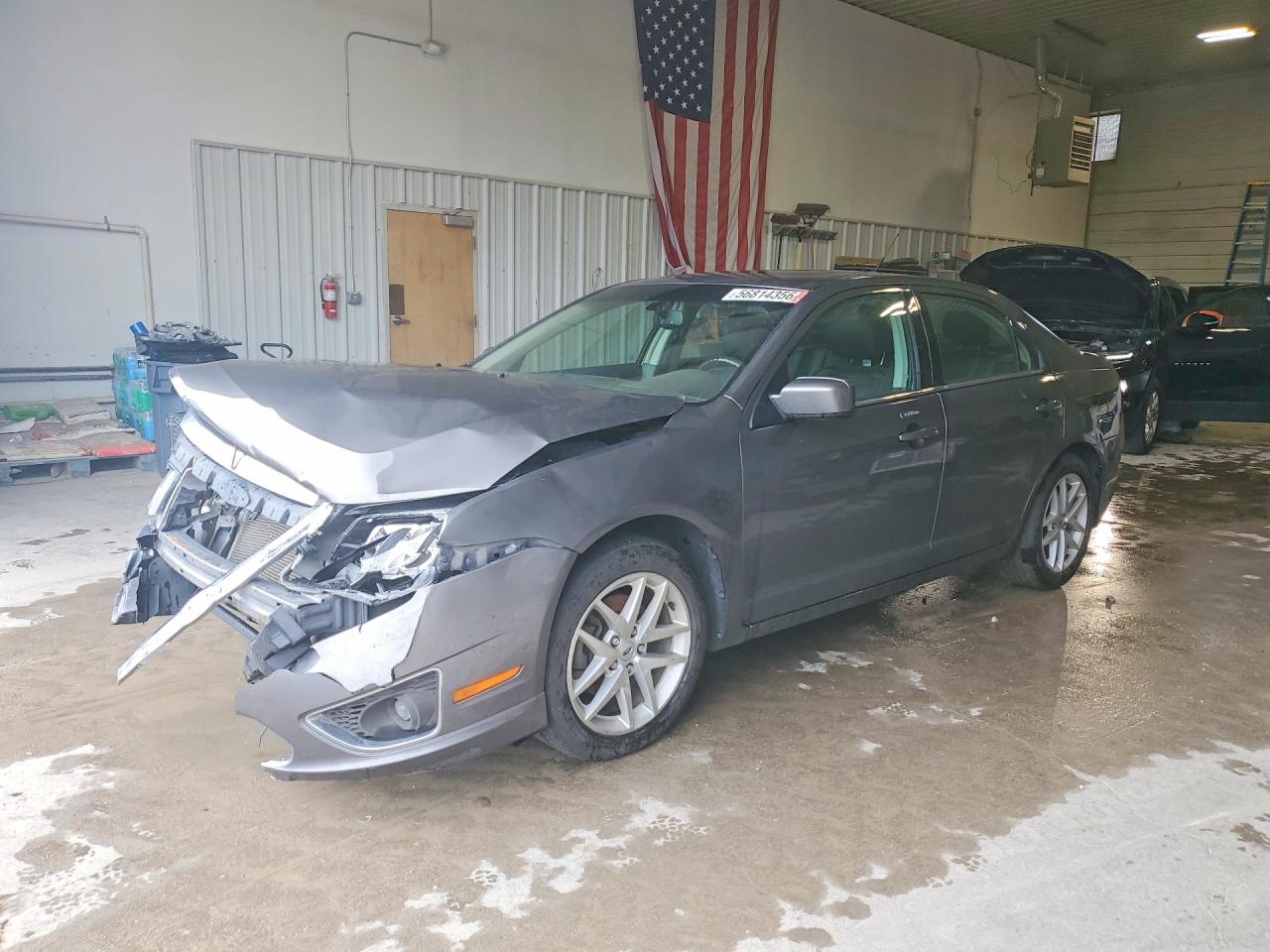 2012 Ford Fusion Gray vin: 3FAHP0JG6CR247026